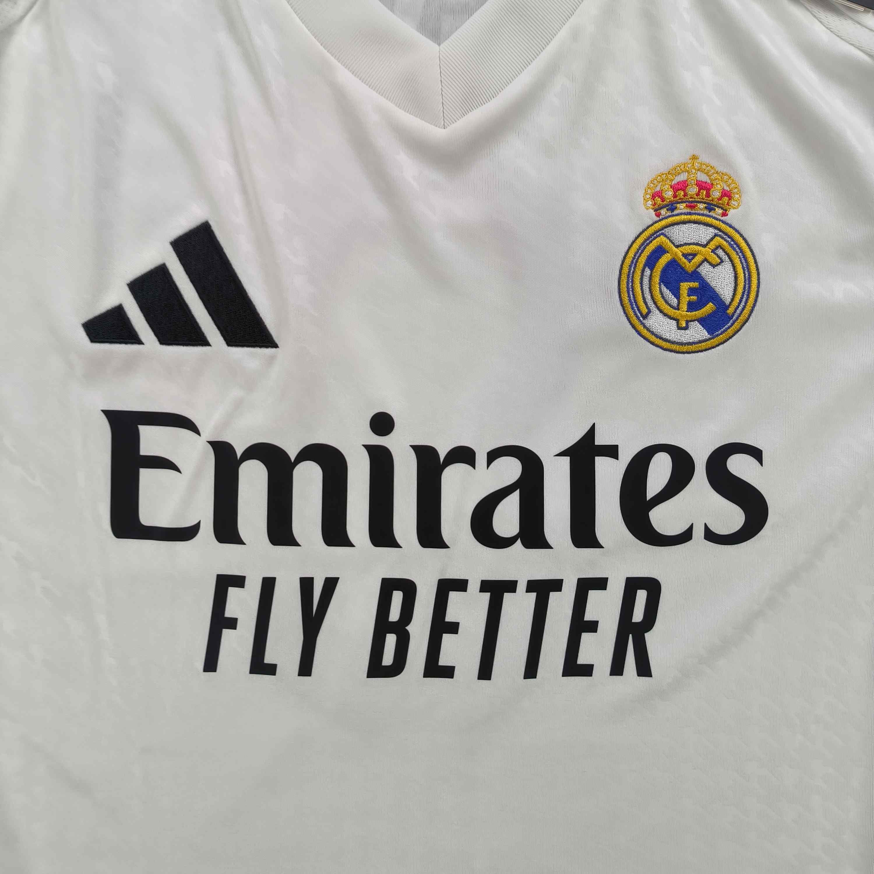 Adidas NEW Real Madrid 2024-25 Adidas home Mbappé football jersey M Size US M / EU 48-50 / 2 - 3 Thumbnail