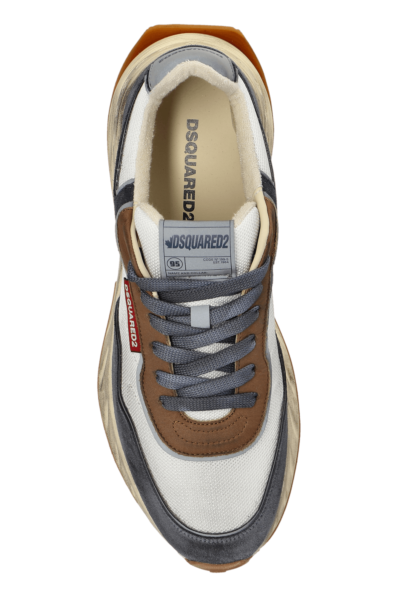Dsquared2 o1s22i1n0325 Low-Top Sneakers in Multicolor Size US 10 / EU 43 - 6 Thumbnail