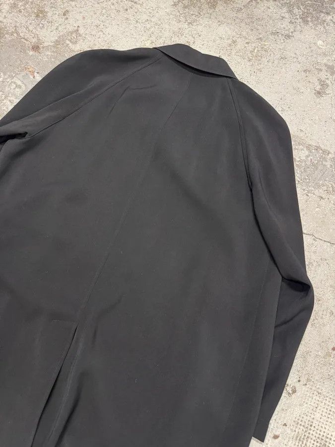Giorgio Armani 1990s Giorgio Armani Black Trench Coat Size US M / EU 48-50 / 2 - 6 Thumbnail