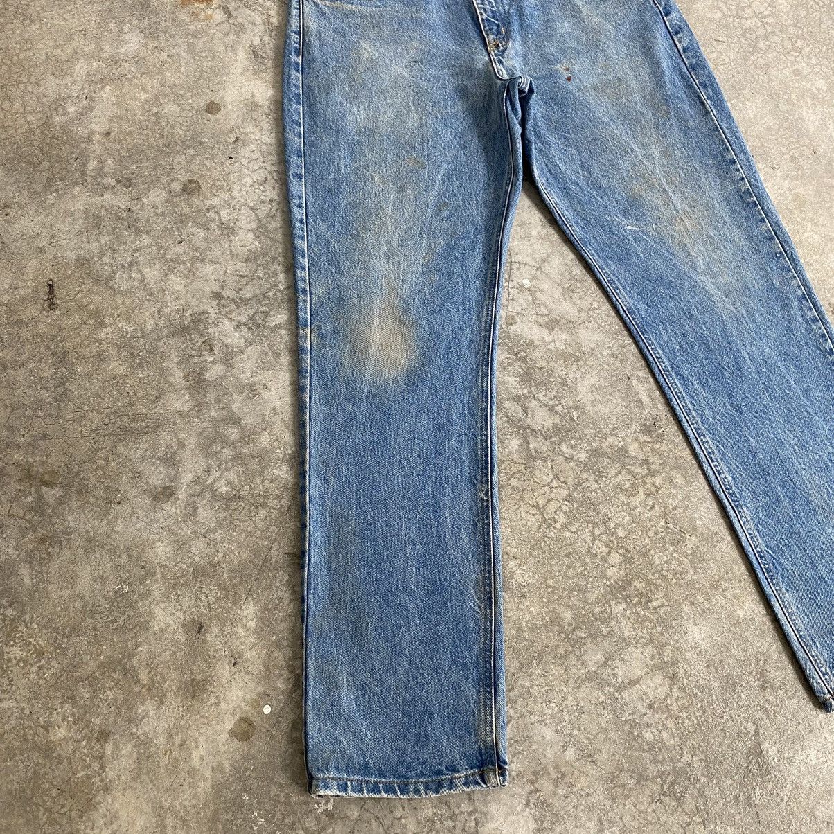 Carhartt Vintage Carhartt Traditional Fit Faded Dirty Jeans Size US 35 - 5 Thumbnail