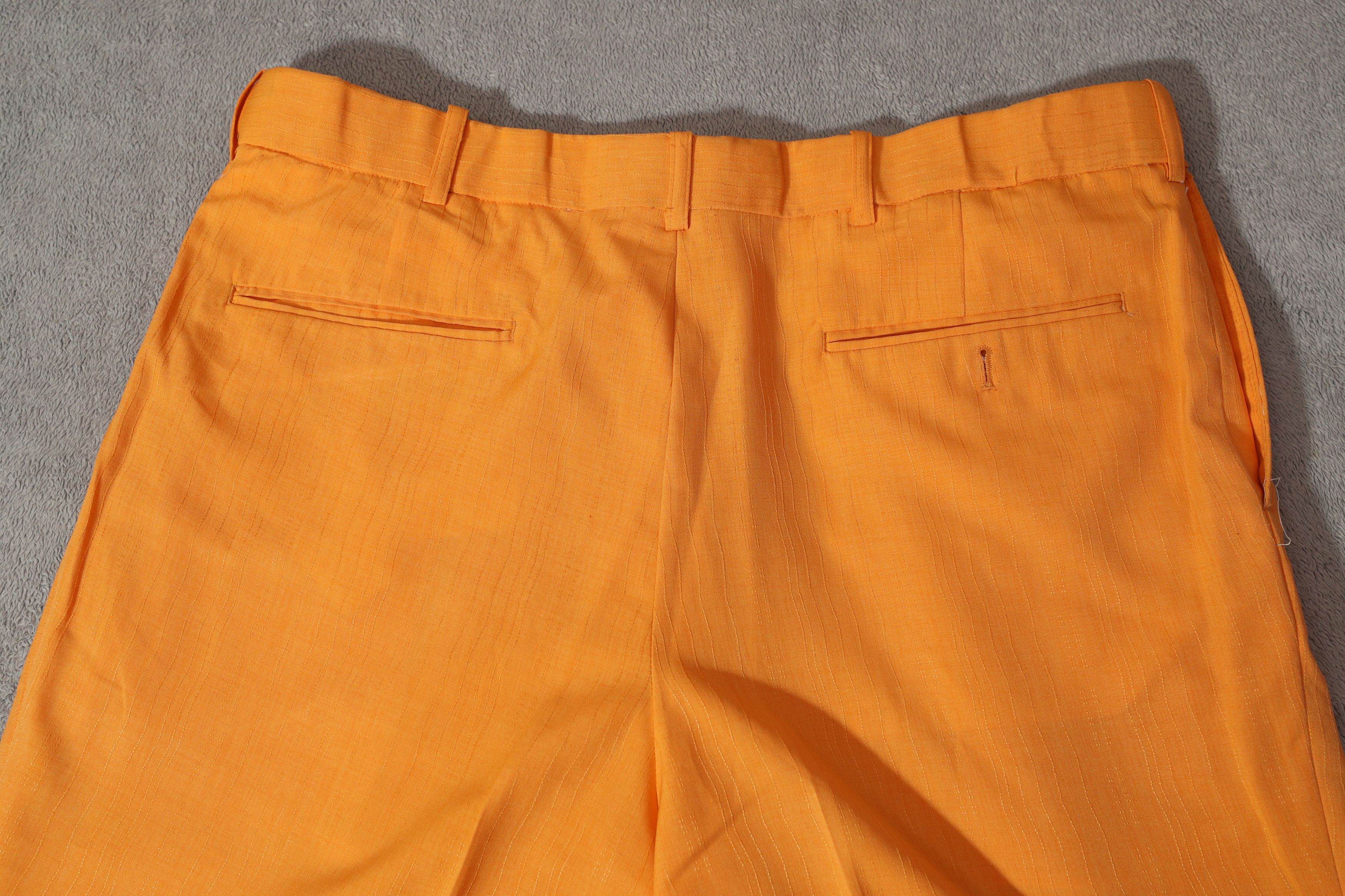 Other Il Canto Vintage Italian Orange Dress Pants (40) Size US 40 / EU 56 - 10 Thumbnail