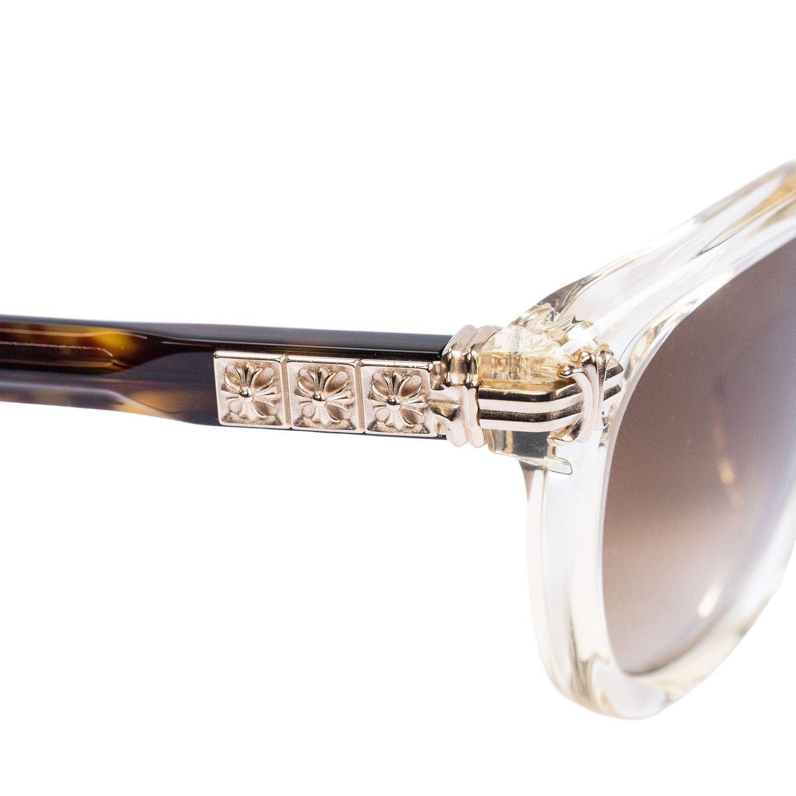 Chrome Hearts Smoke Show Brown Sunglasses Size ONE SIZE - 5 Thumbnail