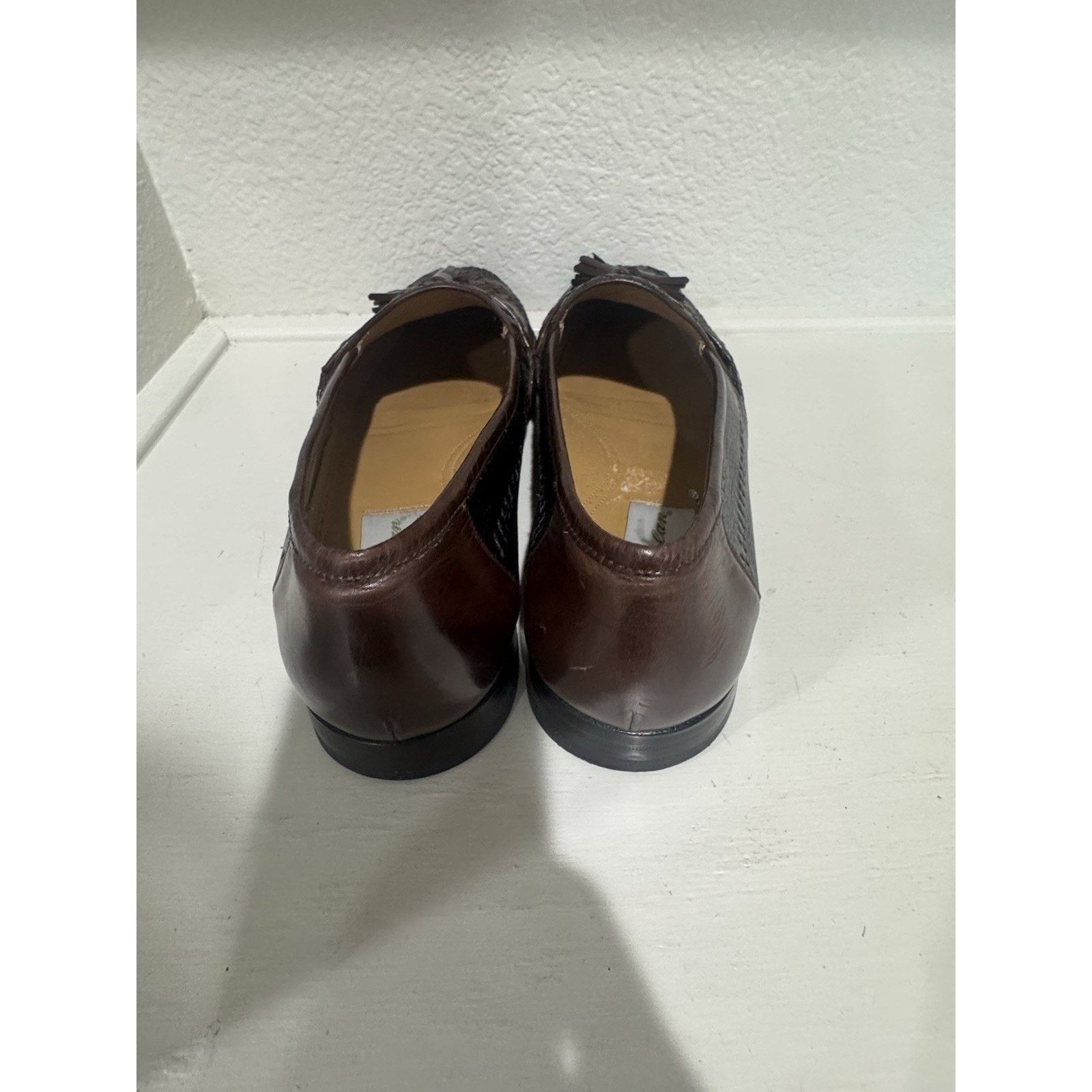 Florsheim Vintage Florsheim Dress Loafers Men’s brown Leather Slip Ons Size US 8.5 / EU 41-42 - 8 Thumbnail