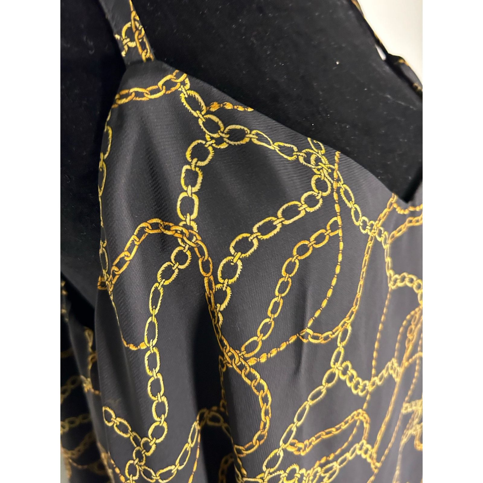 Other Torrid Sophie Black Chain Print Double Layer Swing 1 1x 18 Size XXL / US 16-18 / IT 52-54 - 3 Thumbnail