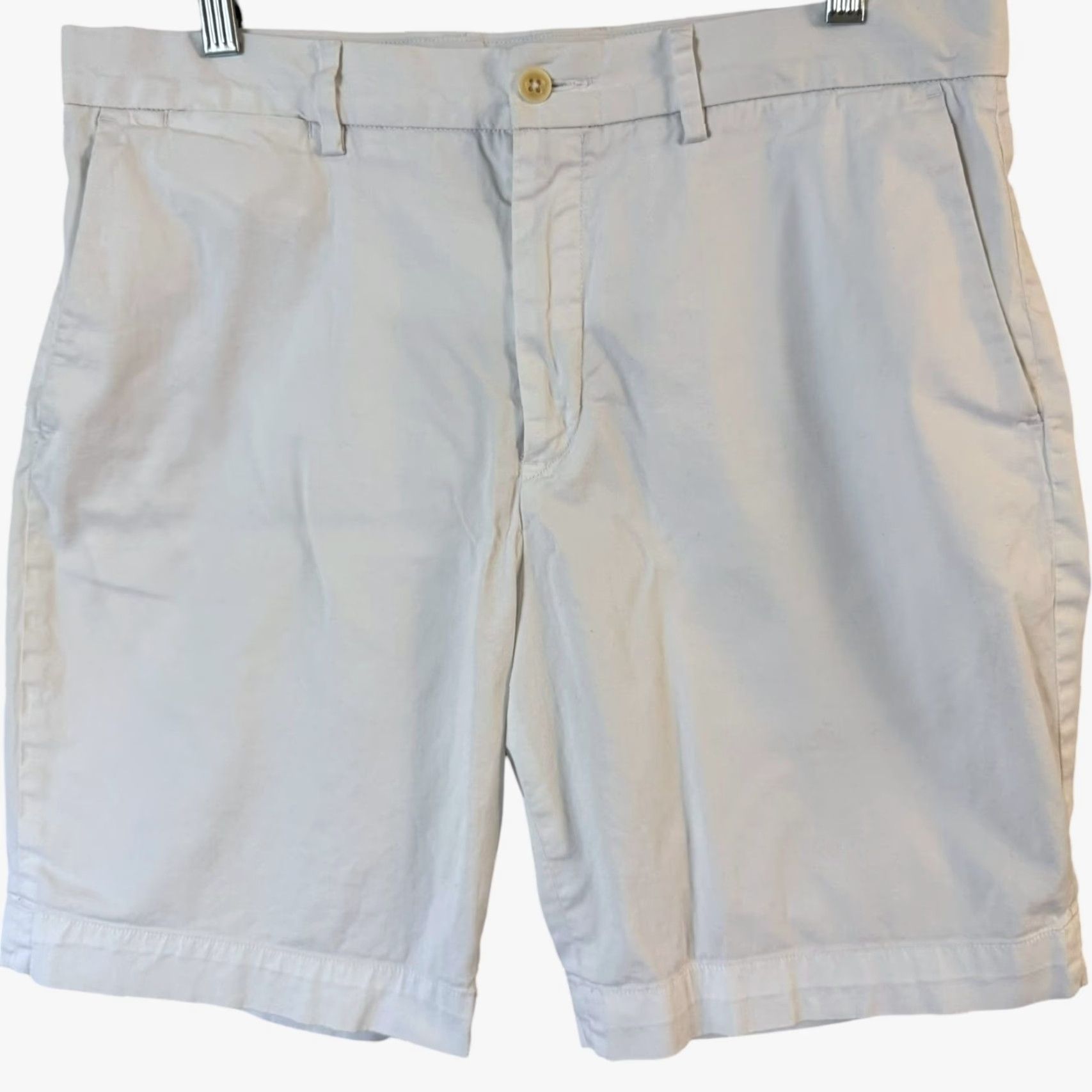 Polo Ralph Lauren Polo Ralph Lauren Chino Short White Stretch Classic-Fit Men 33 Vacation Casual Preppy Size US XS / EU 42 / 0 - 2 Thumbnail