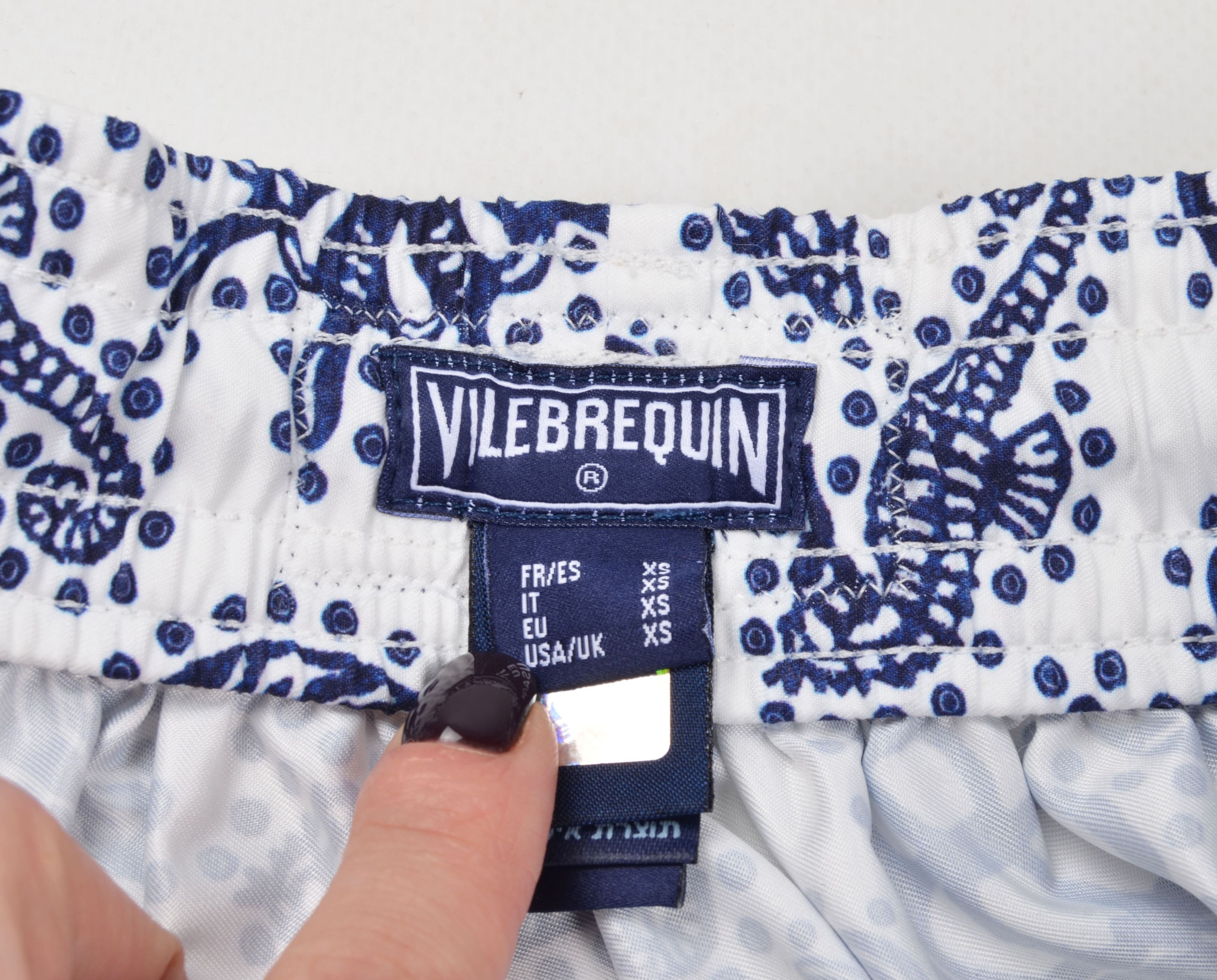 Designer × Vilebrequin Vilebrequin Y2K Seashell Print Swim Hot Mini Skirt Size 28" / US 6 / IT 42 - 6 Thumbnail