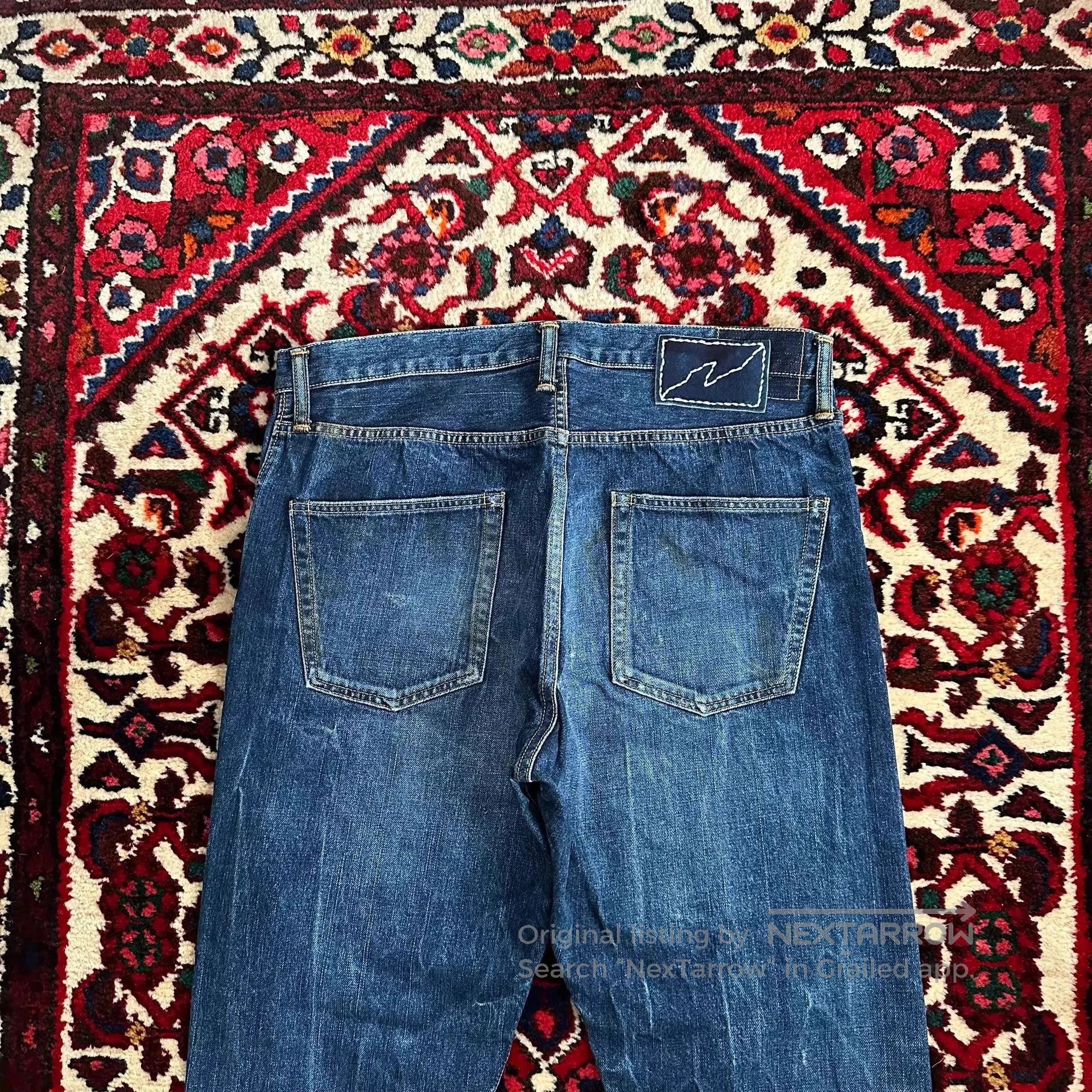 Visvim Blue Denim Pants Size 32. Size US 32 / EU 48 - 4 Thumbnail