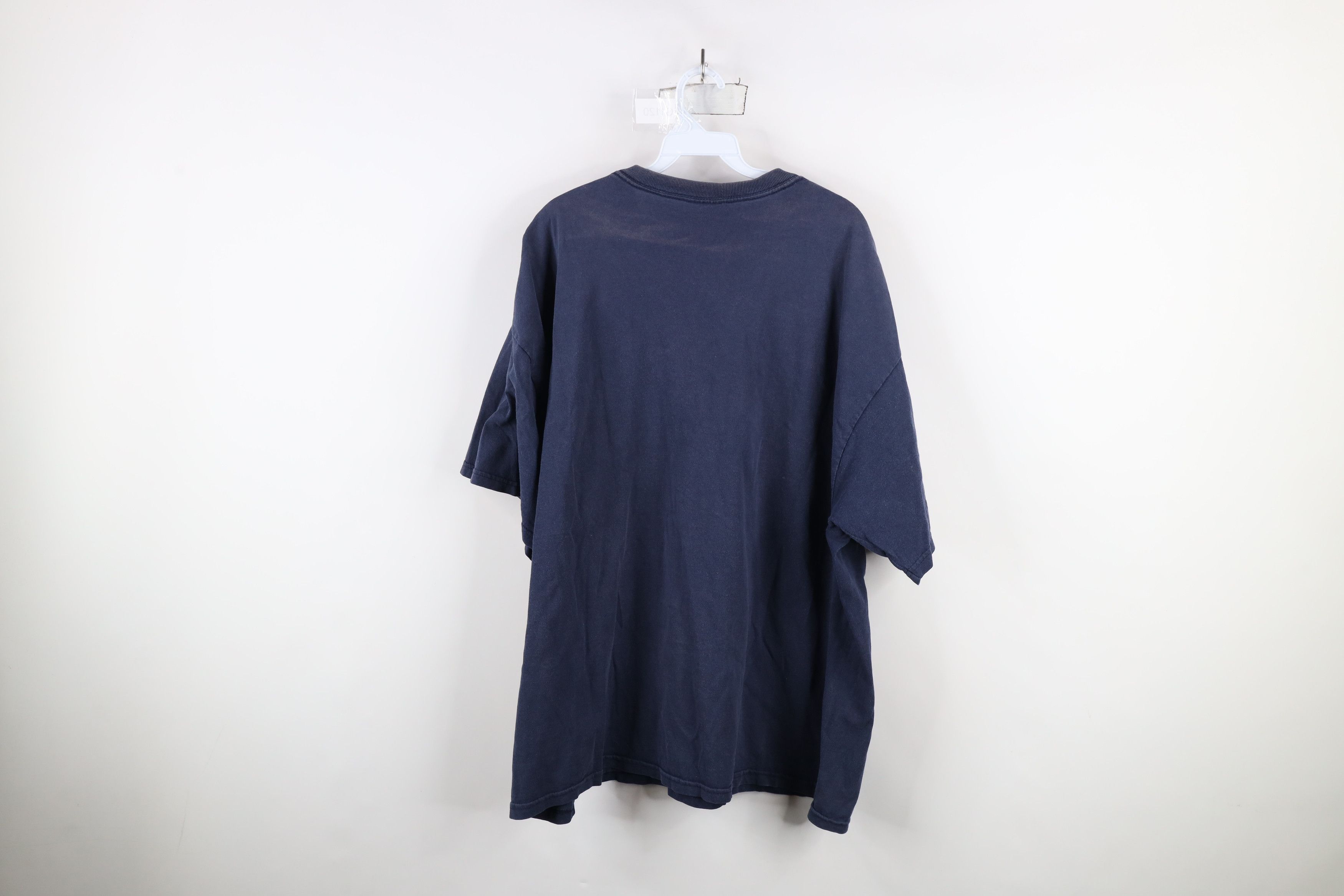 Vintage Vintage 90s Spell Out Ford Motor Co Racing T-Shirt Blue Size US XXL / EU 58 / 5 - 11 Thumbnail