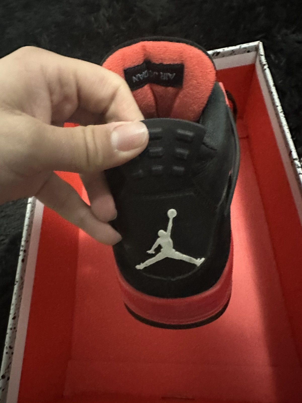 Jordan Brand Air Jordan 4 Retro Red Thunder Size US 9 / EU 42 - 8 Thumbnail