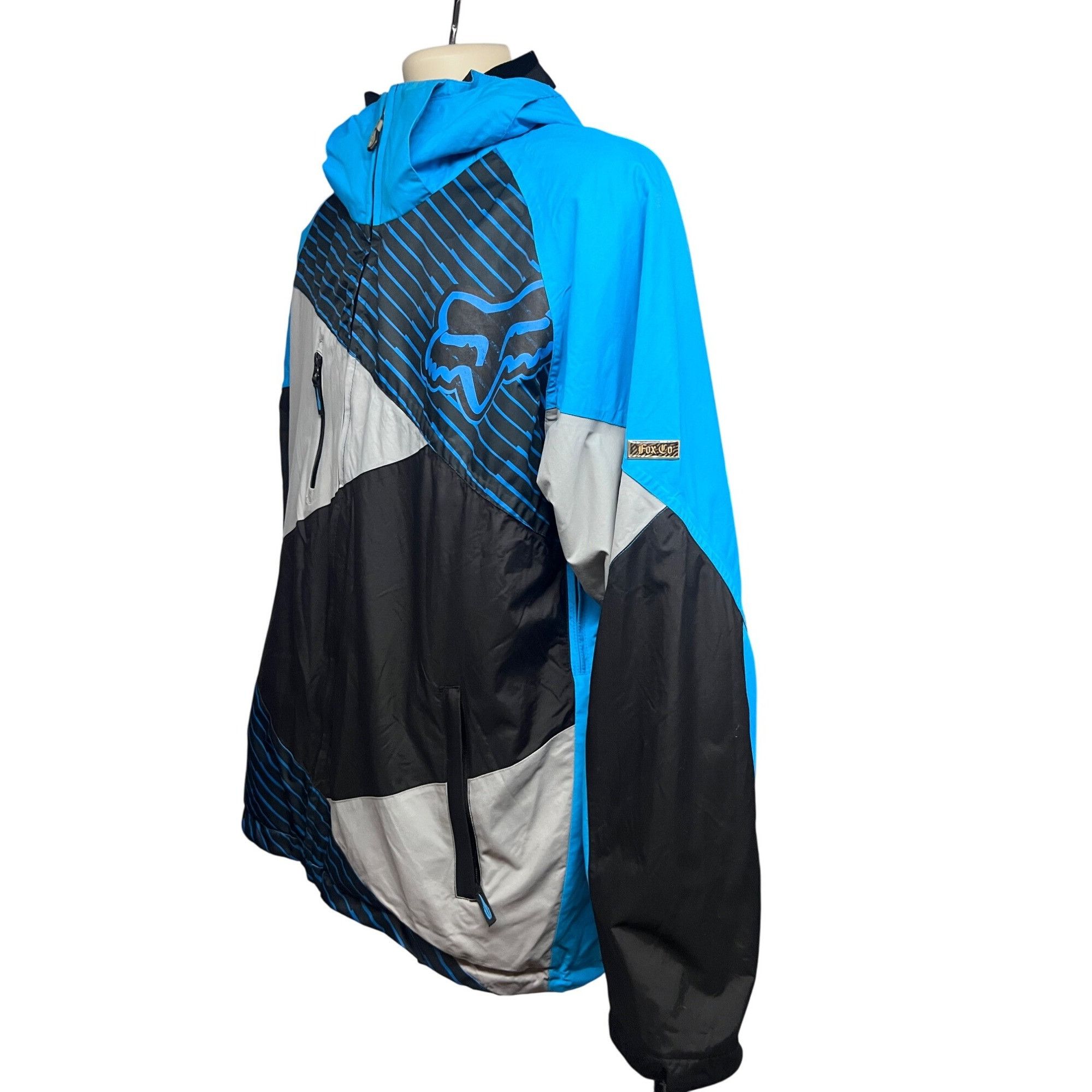 Fox Racing Fox Racing Tech FX 2 Series Mens Snowboard Ski Zip Up Hooded Size US L / EU 52-54 / 3 - 3 Thumbnail