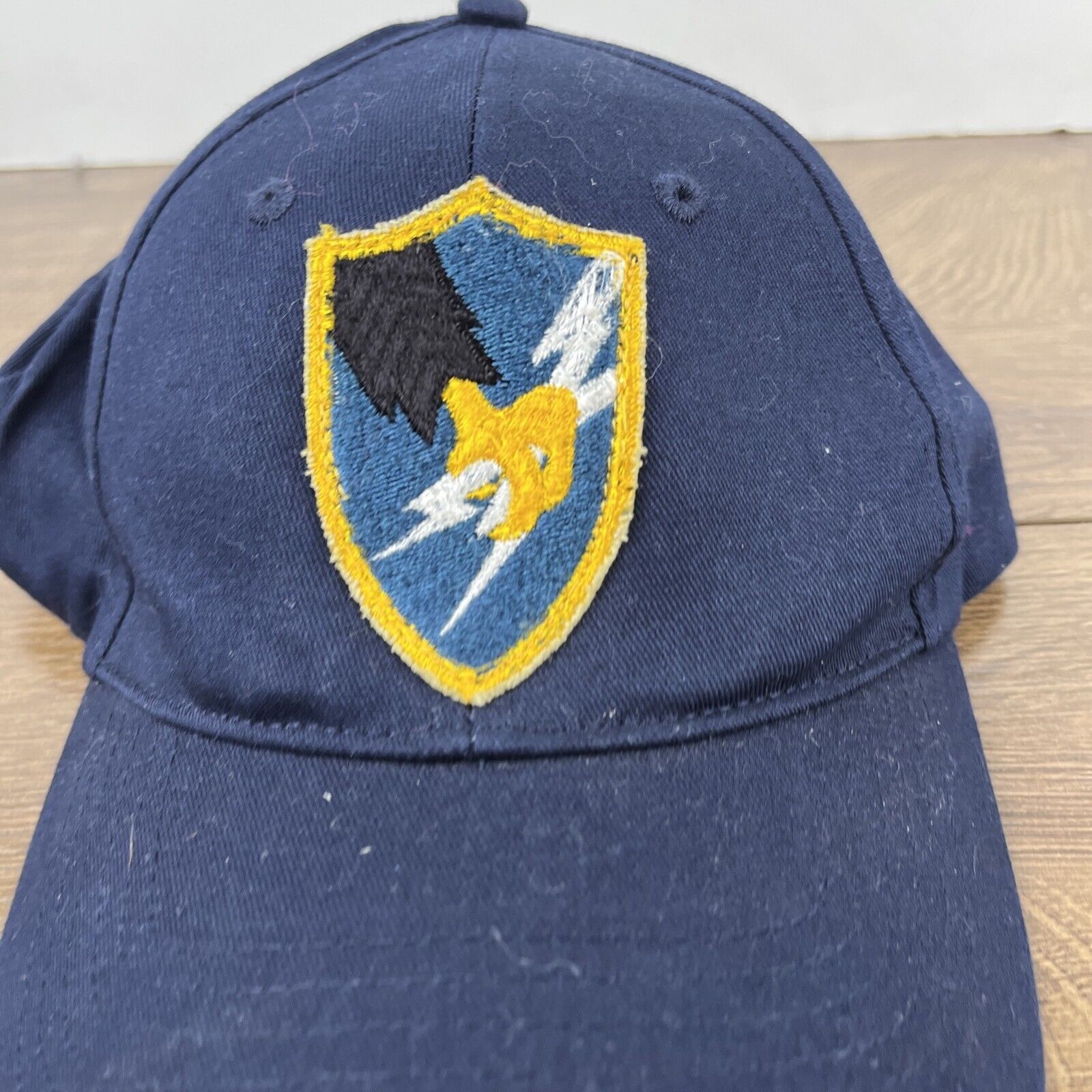 Other Eagle Hat Lightning Bolt Hat Blue Adjustable Hat Adult Size Size ONE SIZE - 7 Thumbnail
