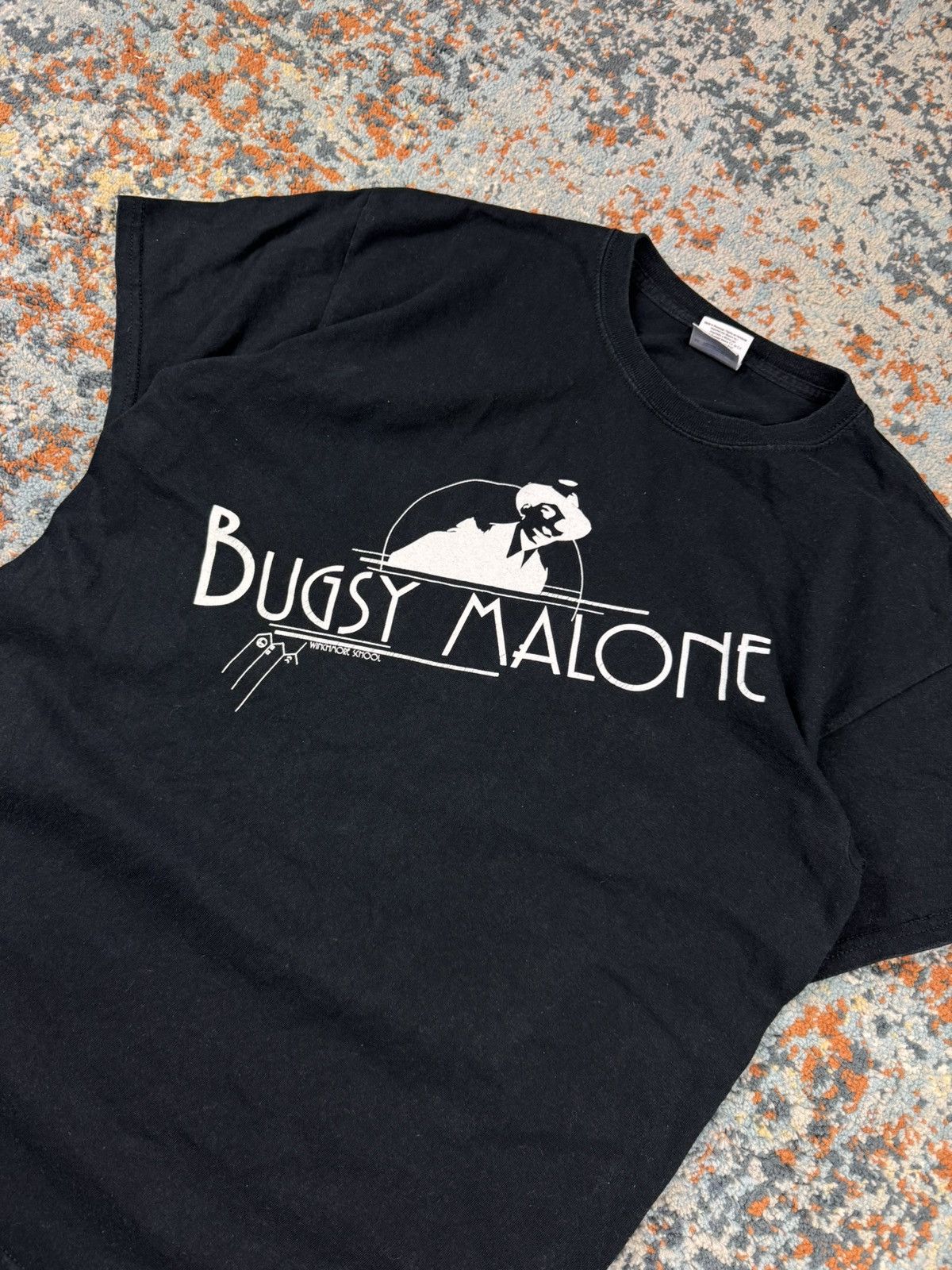 Rap Tees Vintage 00s Bugsy Malone gangster movie promo tee rap rare Size US M / EU 48-50 / 2 - 3 Thumbnail