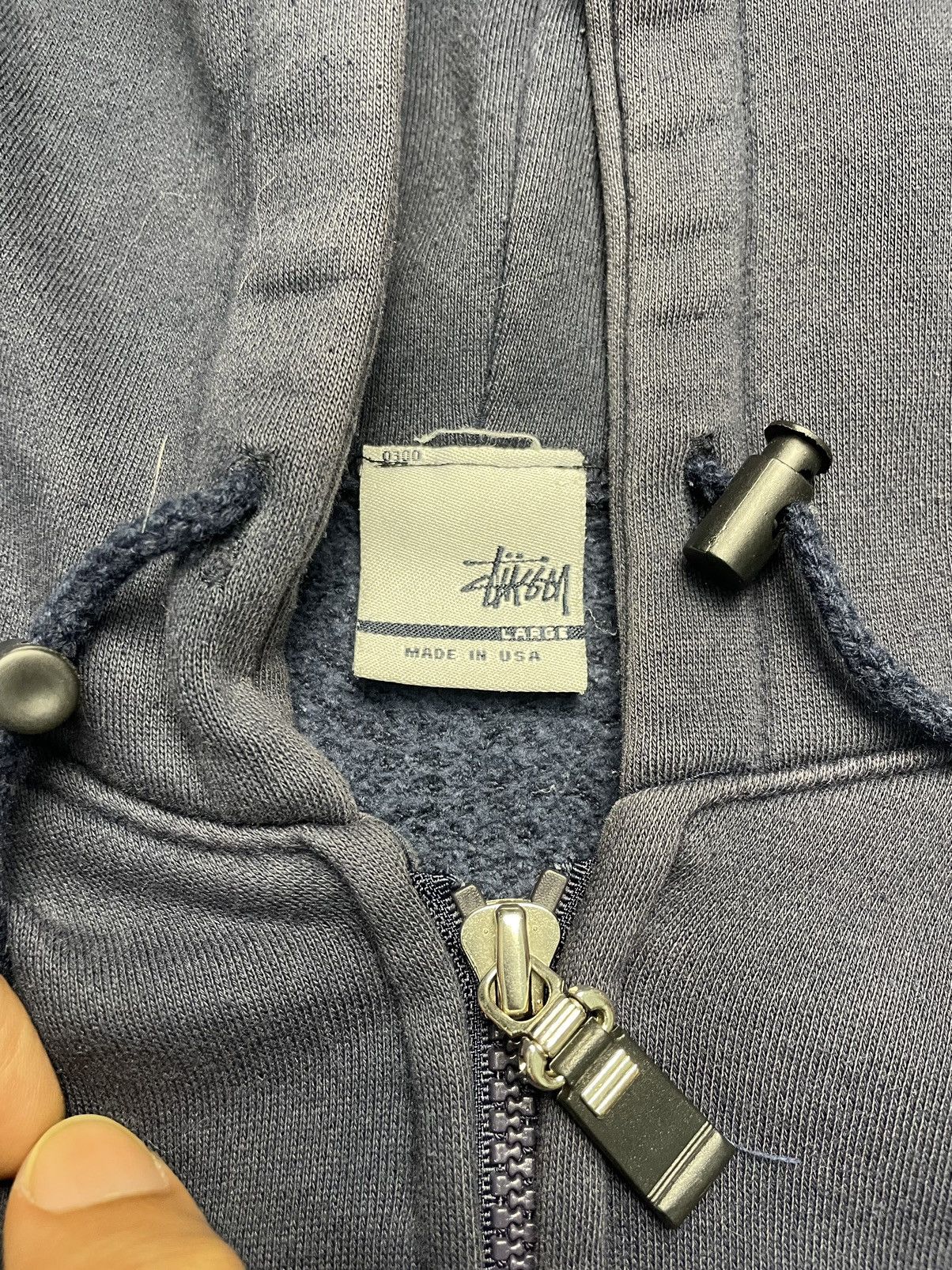 Stussy Vintage 90s Stussy old skool flavour Zip Up Hoodie Size US L / EU 52-54 / 3 - 6 Thumbnail