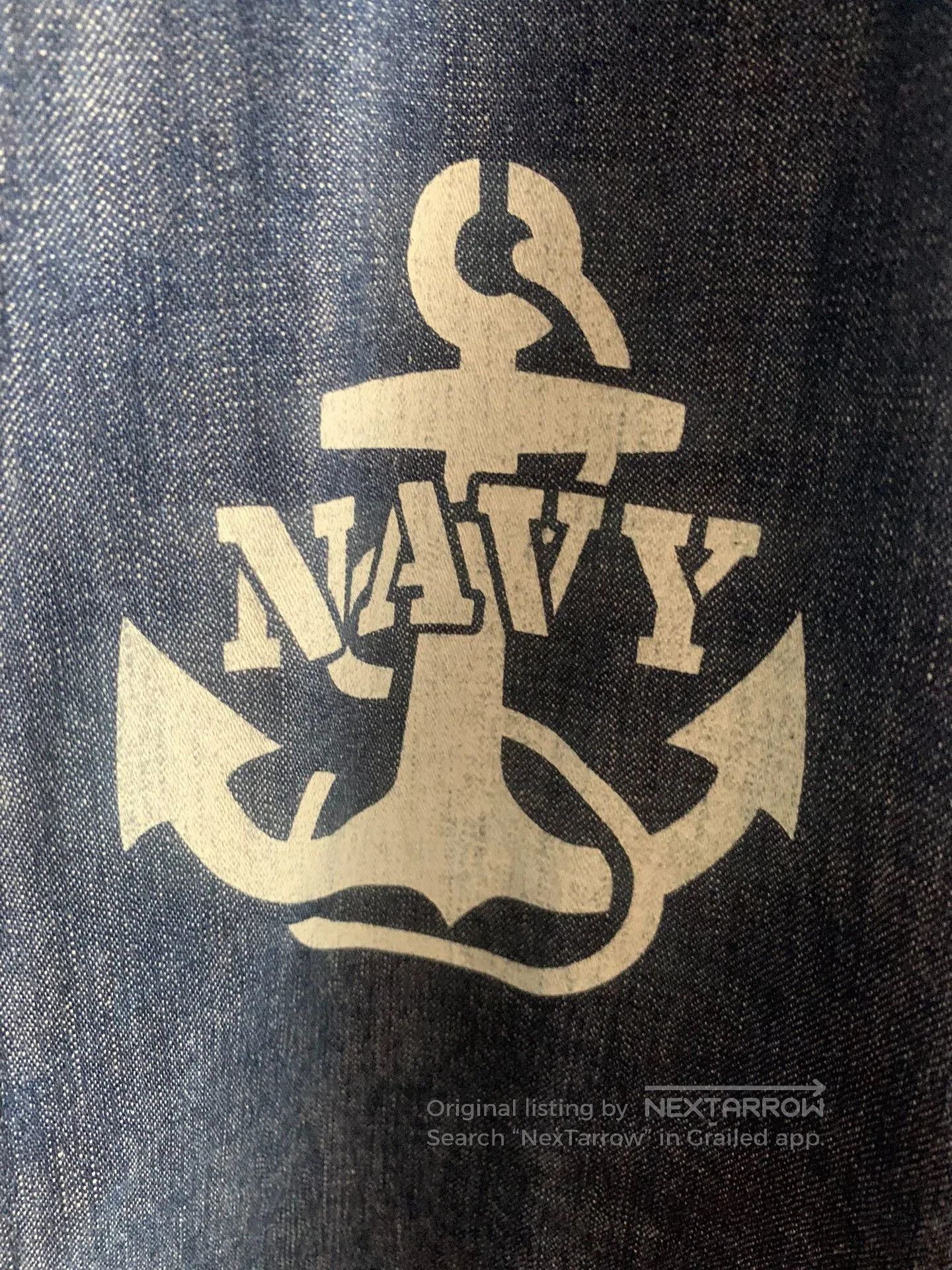 TOYS McCOY Toys McCoy Navy Deck Shirt. Size US M / EU 48-50 / 2 - 3 Thumbnail