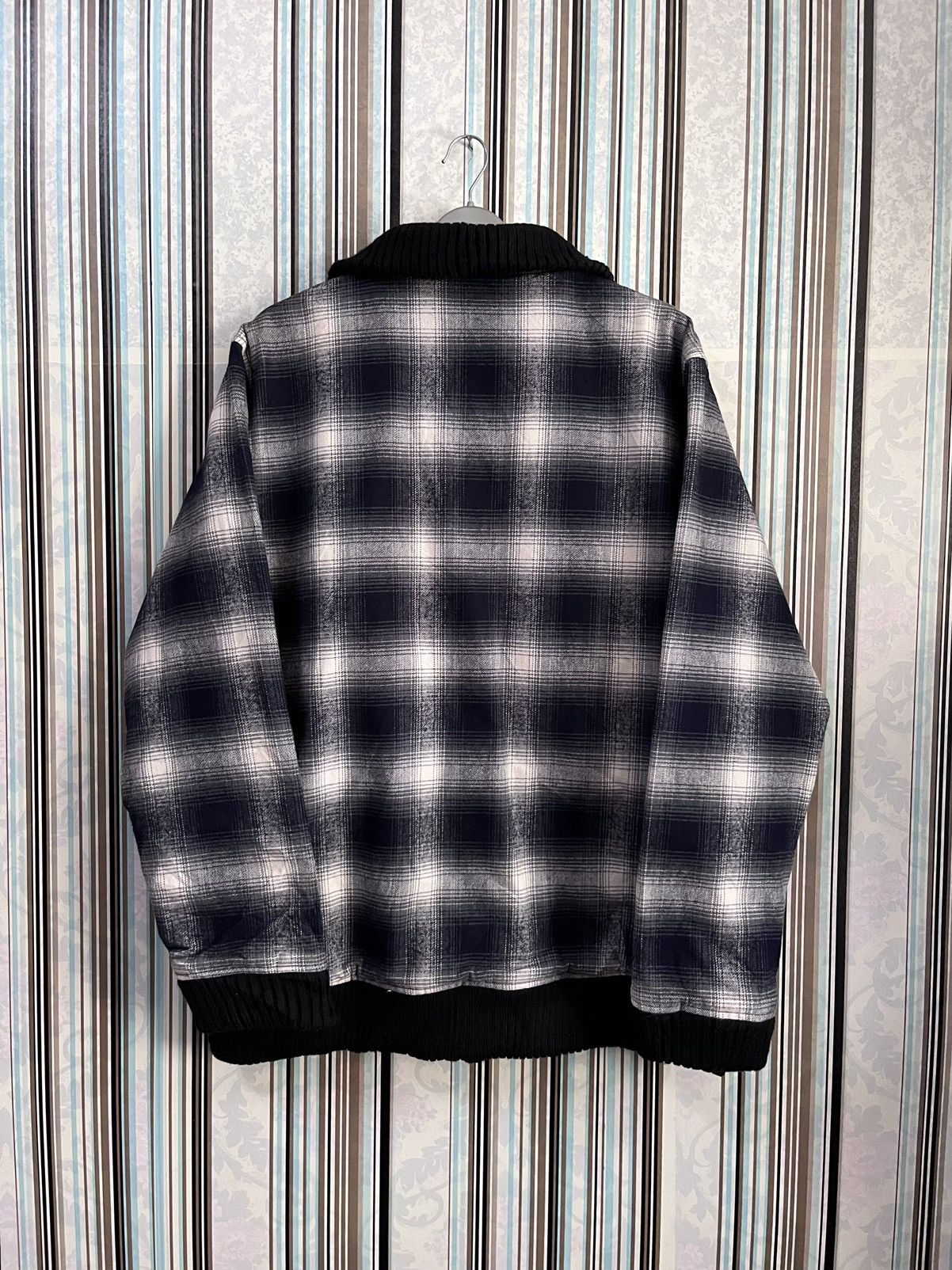 Japanese Brand STEEZ full shadow plaid #F2 Size US XL / EU 56 / 4 - 5 Thumbnail