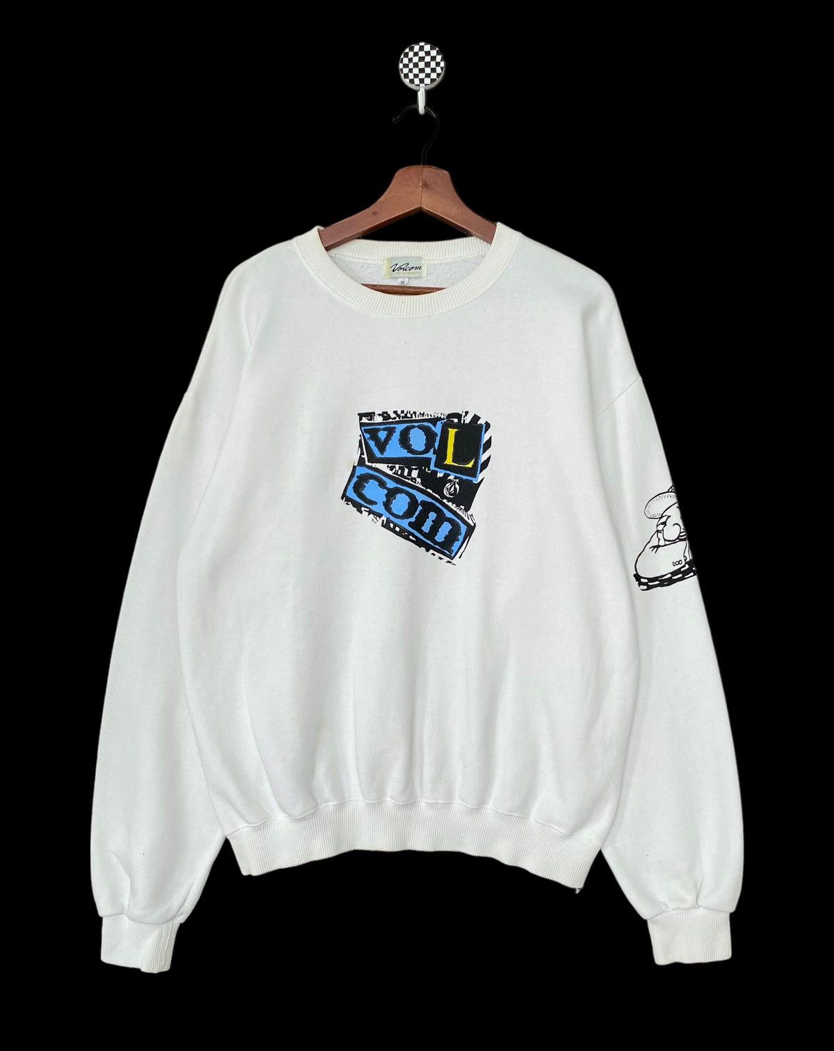 Vintage × Volcom Vintage Brand Volcom Sweatshirt 1990s Size US M / EU 48-50 / 2 - 1 Thumbnail