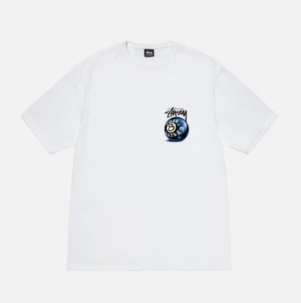 Stussy Stussy Born x Raised 8 Ball Tee White | Size: S | Brand New ...