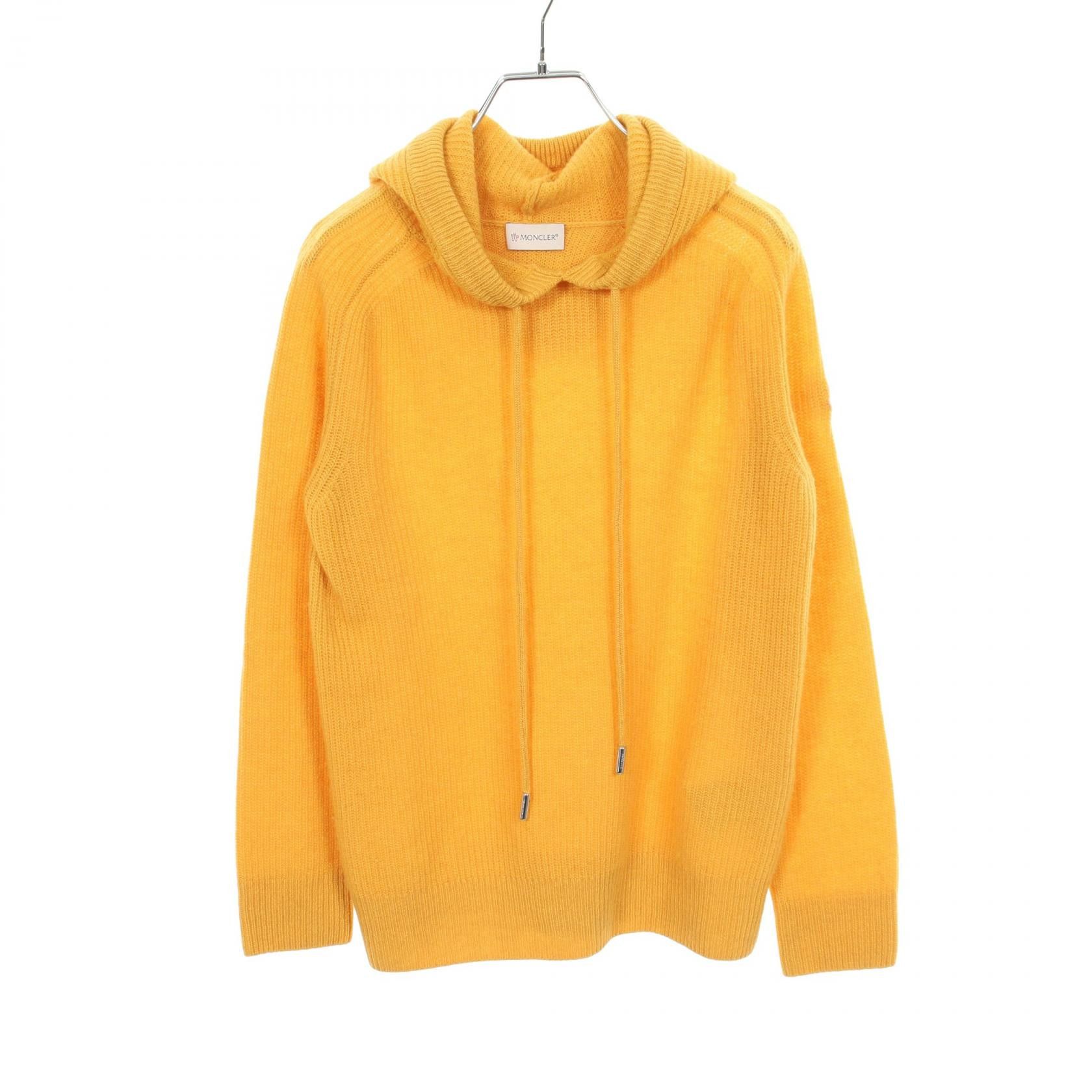 Moncler Moncler Moncler Wool Cashmere Knit Hoodie Textile Tops 9G00002 DUTY FREE for USA Size ONE SIZE - 1 Thumbnail