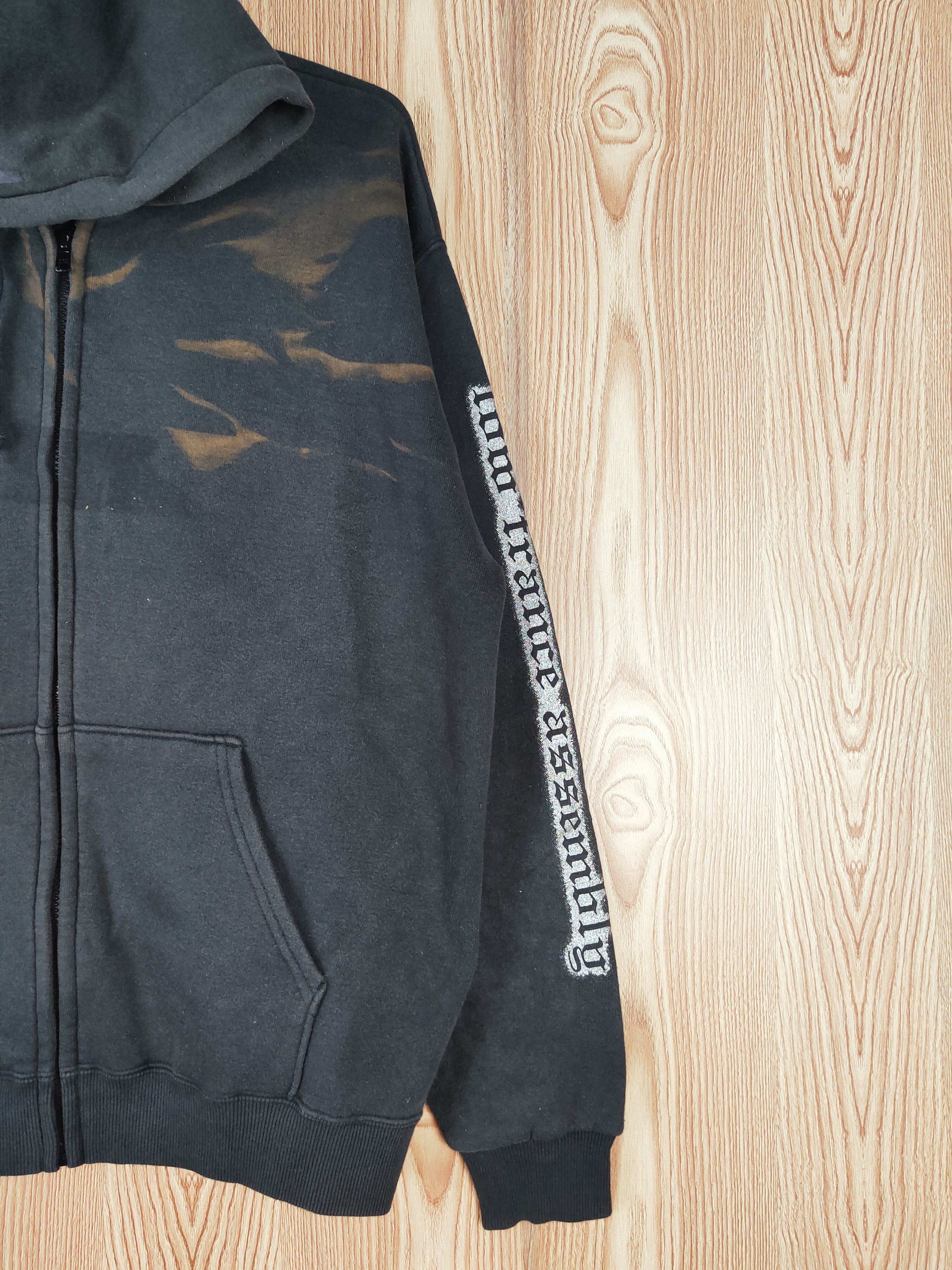 Japanese Brand × Vintage Vintage JUE Black Faded Hoodie Sweaters Size US L / EU 52-54 / 3 - 6 Thumbnail