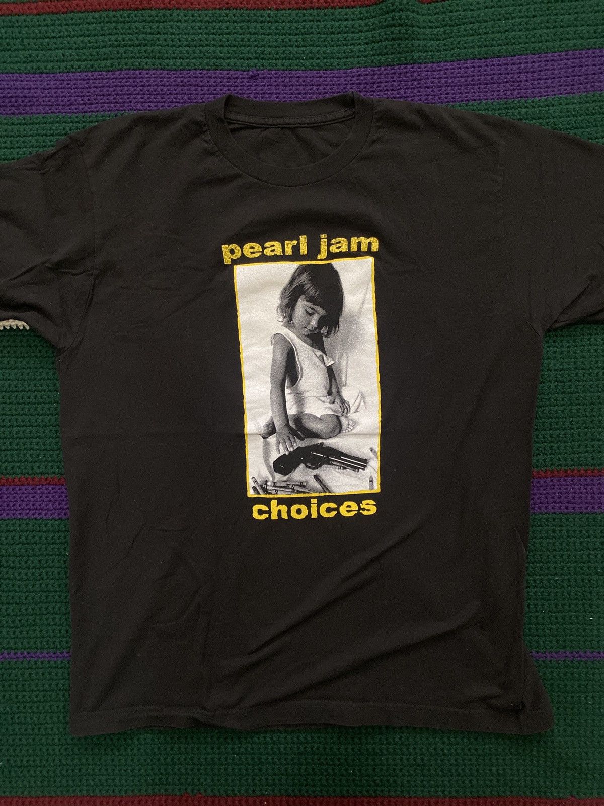 Band Tees Pearl Jam choices tee Size US L / EU 52-54 / 3 - 1 Thumbnail