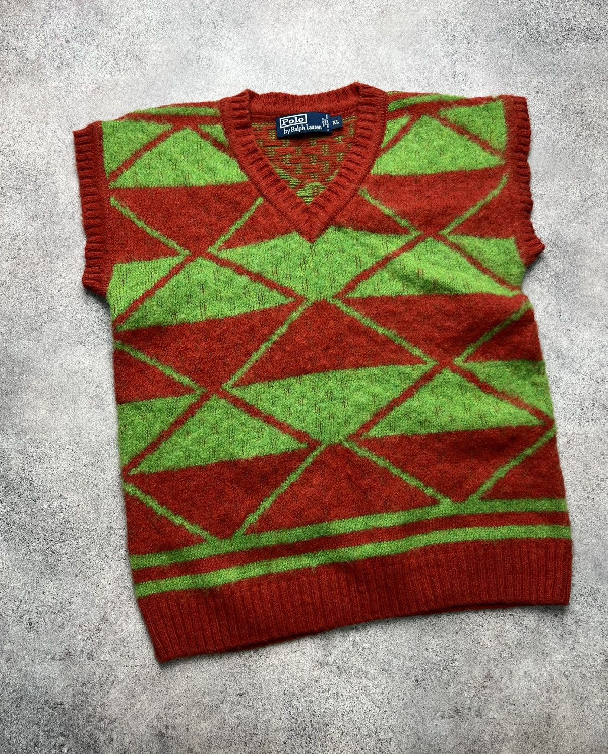RRL Ralph Lauren Polo Ralph Lauren vintage wool vest Size US XL / EU 56 / 4 - 2 Thumbnail