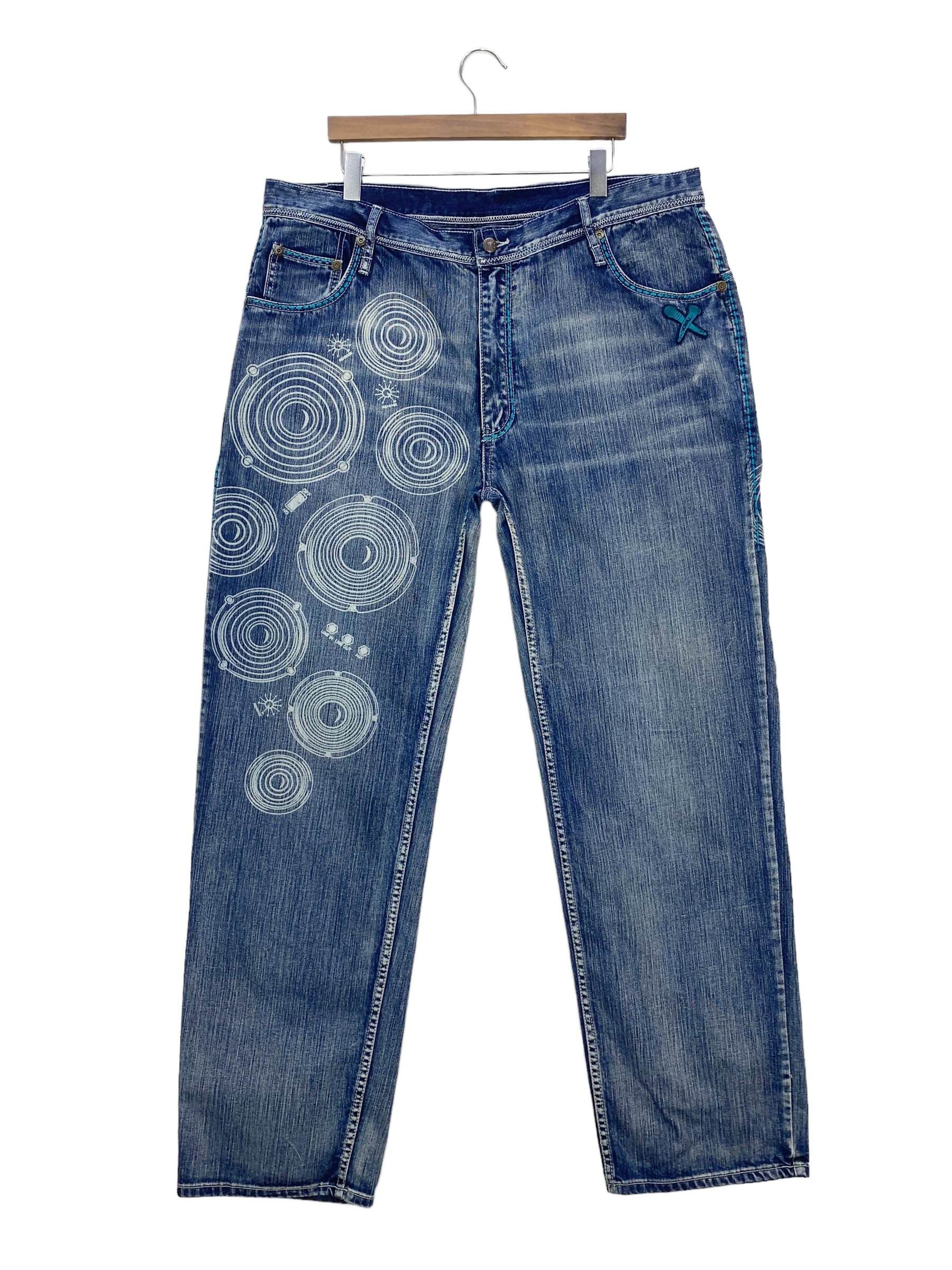 Japanese Brand Vokal Baggy Jeans Hip Hop Skateboard Jeans Size US 42 / EU 58 - 1 Thumbnail