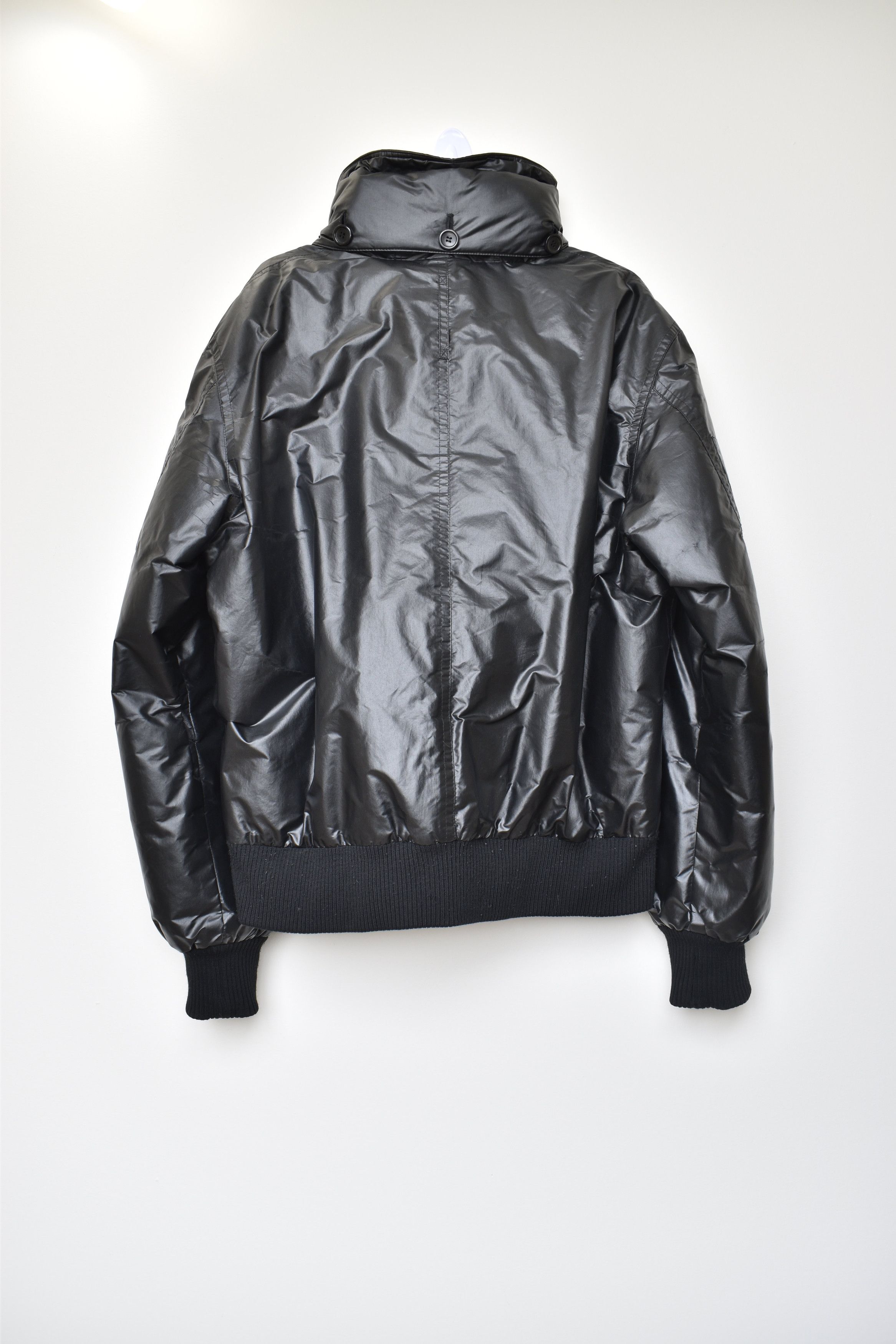 Raf Simons Raf Simons AW05-06 Sample Waxed Waves Puffer Waves Bomber Size US S / EU 44-46 / 1 - 4 Thumbnail
