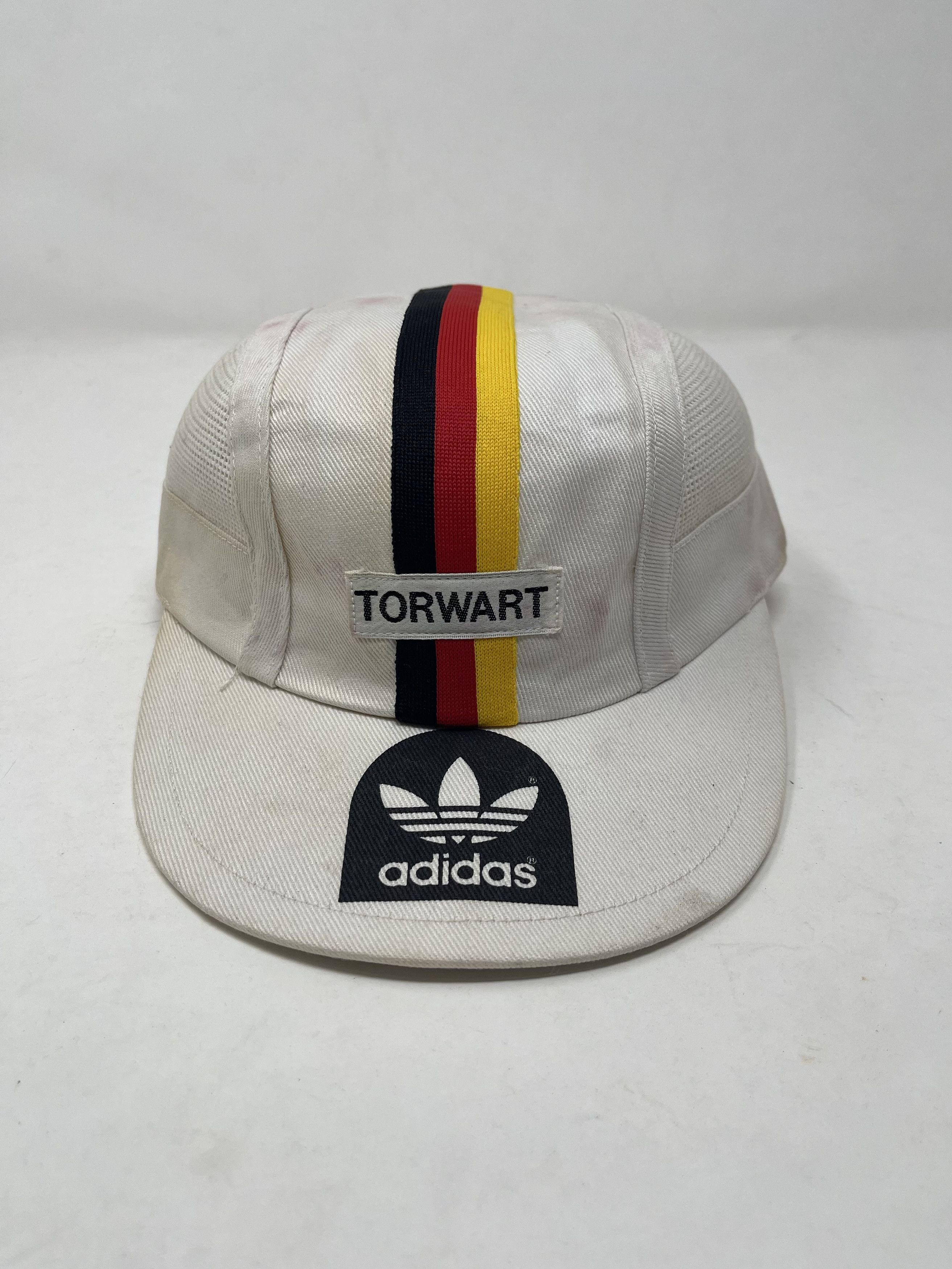 Adidas Vintage Adidas Torwart Germany Hat Cap Size ONE SIZE - 1 Thumbnail