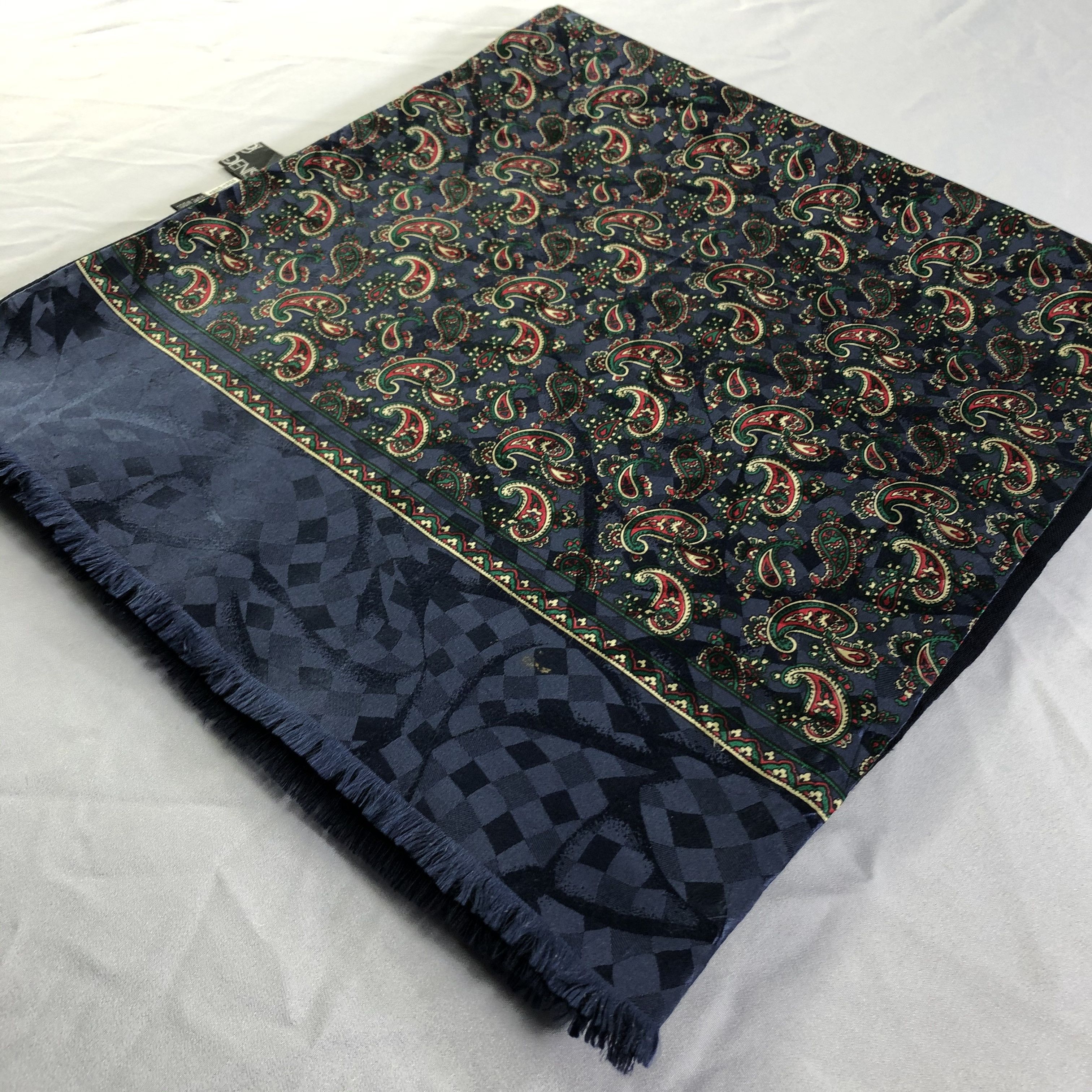Vintage Vintage Andre Denis Silk Scarf Size ONE SIZE - 3 Thumbnail