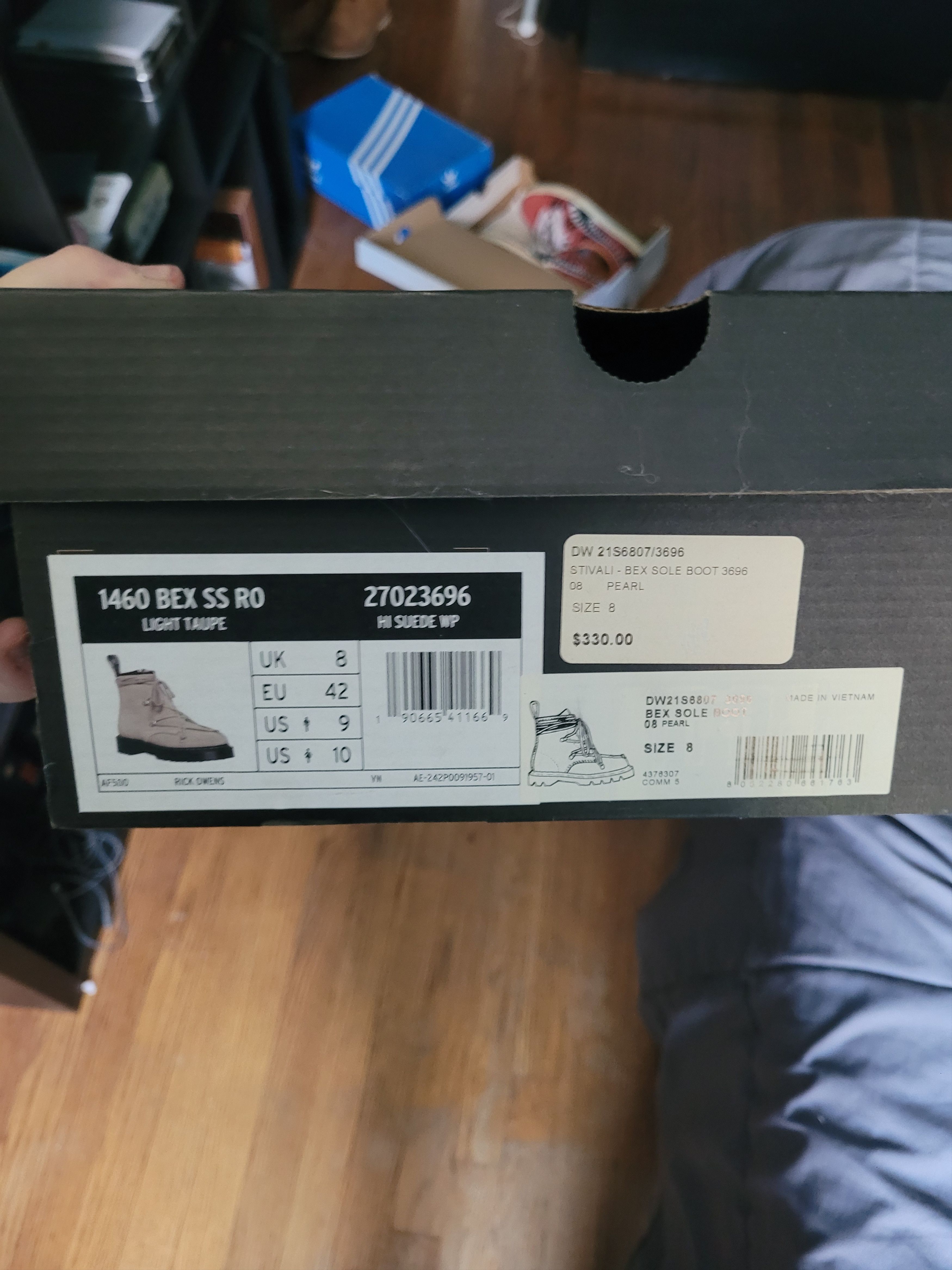 Rick Owens Rick Owens x Doc Martens 1460 Bex Size US 9 / EU 42 - 10 Thumbnail