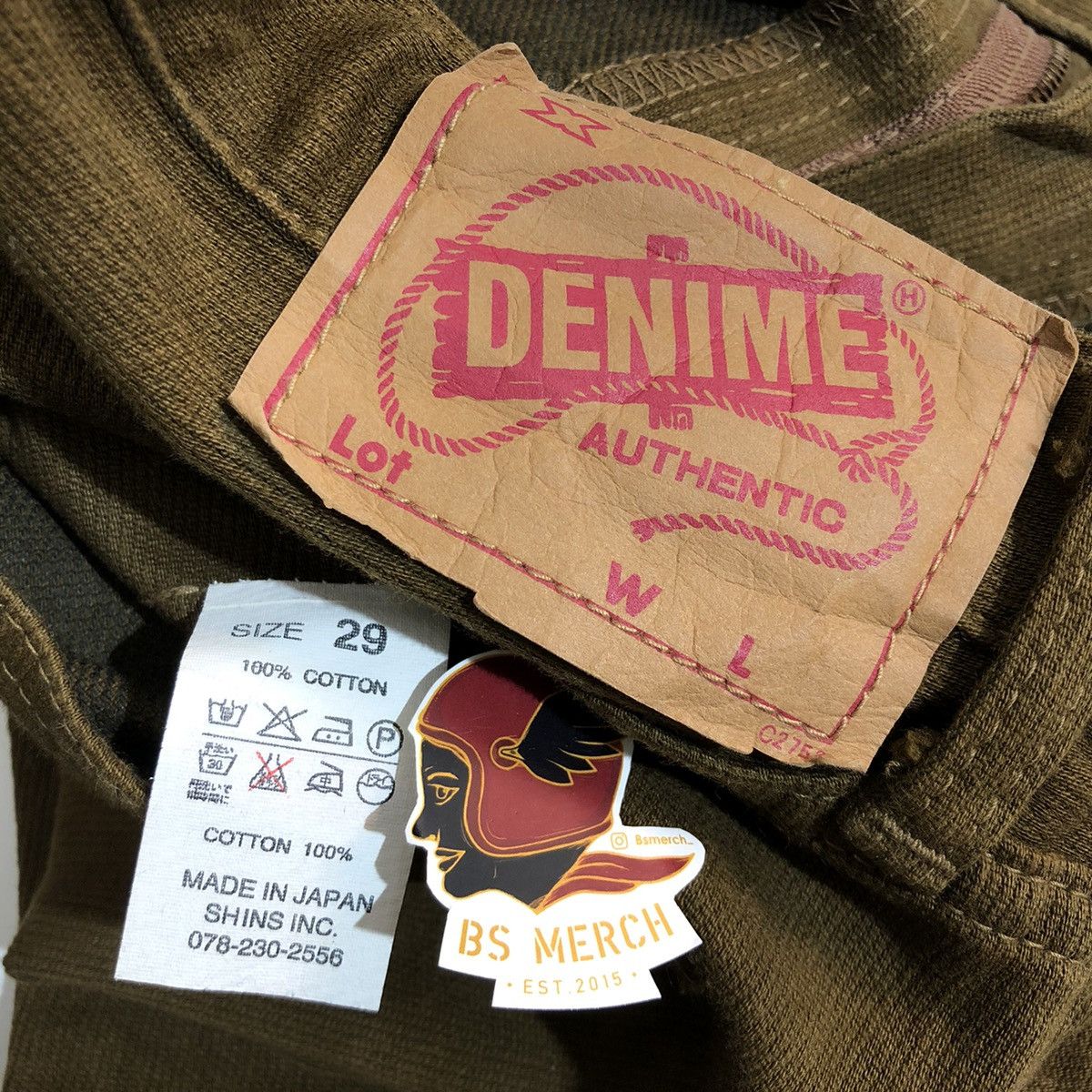 Denime × Japanese Brand Denime Corduroy Pants Size US 29 - 7 Thumbnail