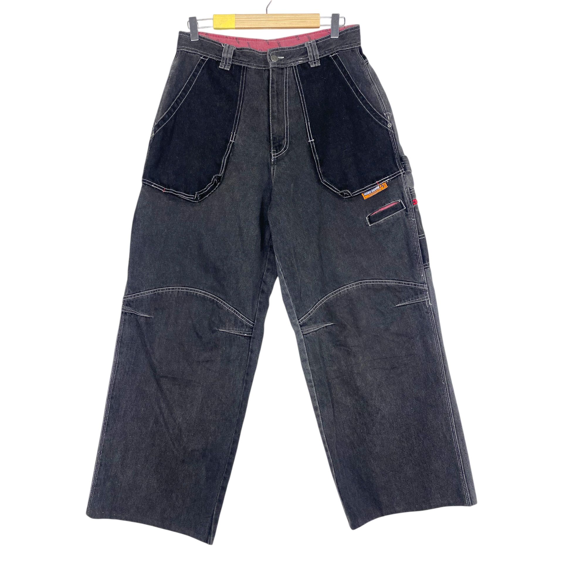 Hobo 💥HOBO JEANS BAGGY PANG Y2K NICE DESIGN Size US 32 / EU 48 - 1 Thumbnail