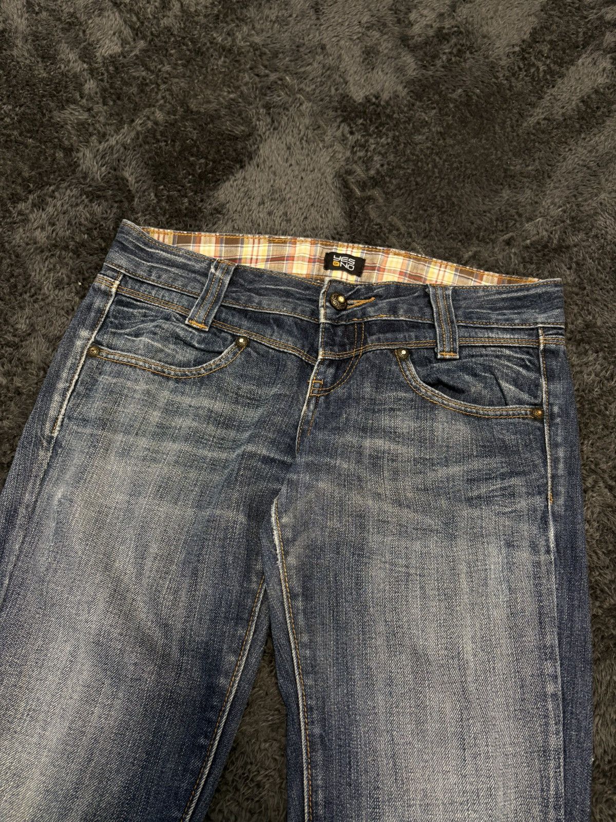 Japanese Brand Vintage Japan 2000s Style Straight Y2K Jeans Size 25" / US 0 / IT 36 - 4 Thumbnail