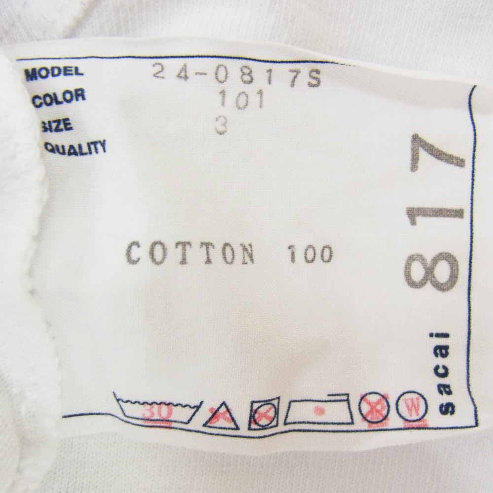 Sacai Gonz One Love Short Sleeve Tee Size US L / EU 52-54 / 3 - 4 Thumbnail