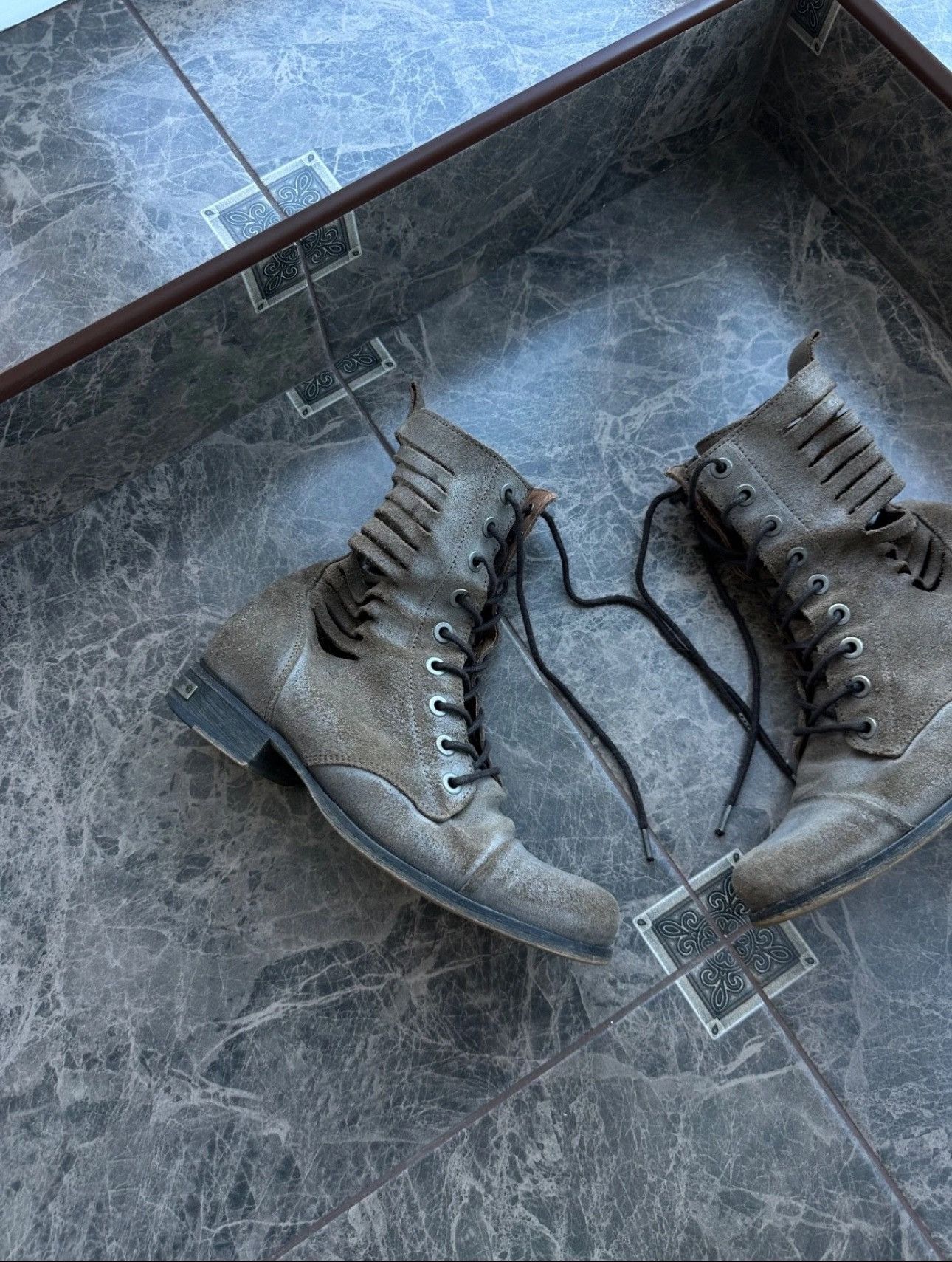 Diesel Vintage Diesel Avant Garde Lace-Up Ladies Boots 7.5 US Size US 7.5 / IT 37.5 - 2 Thumbnail