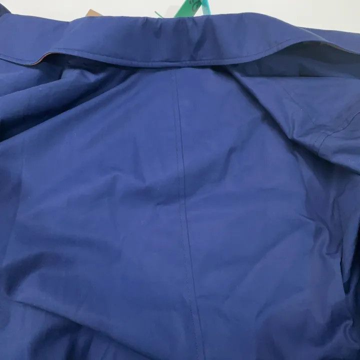 Burberry Burberry Burberry Blue Long Sleeve Trench Coat-2507 Size US L / EU 52-54 / 3 - 5 Thumbnail