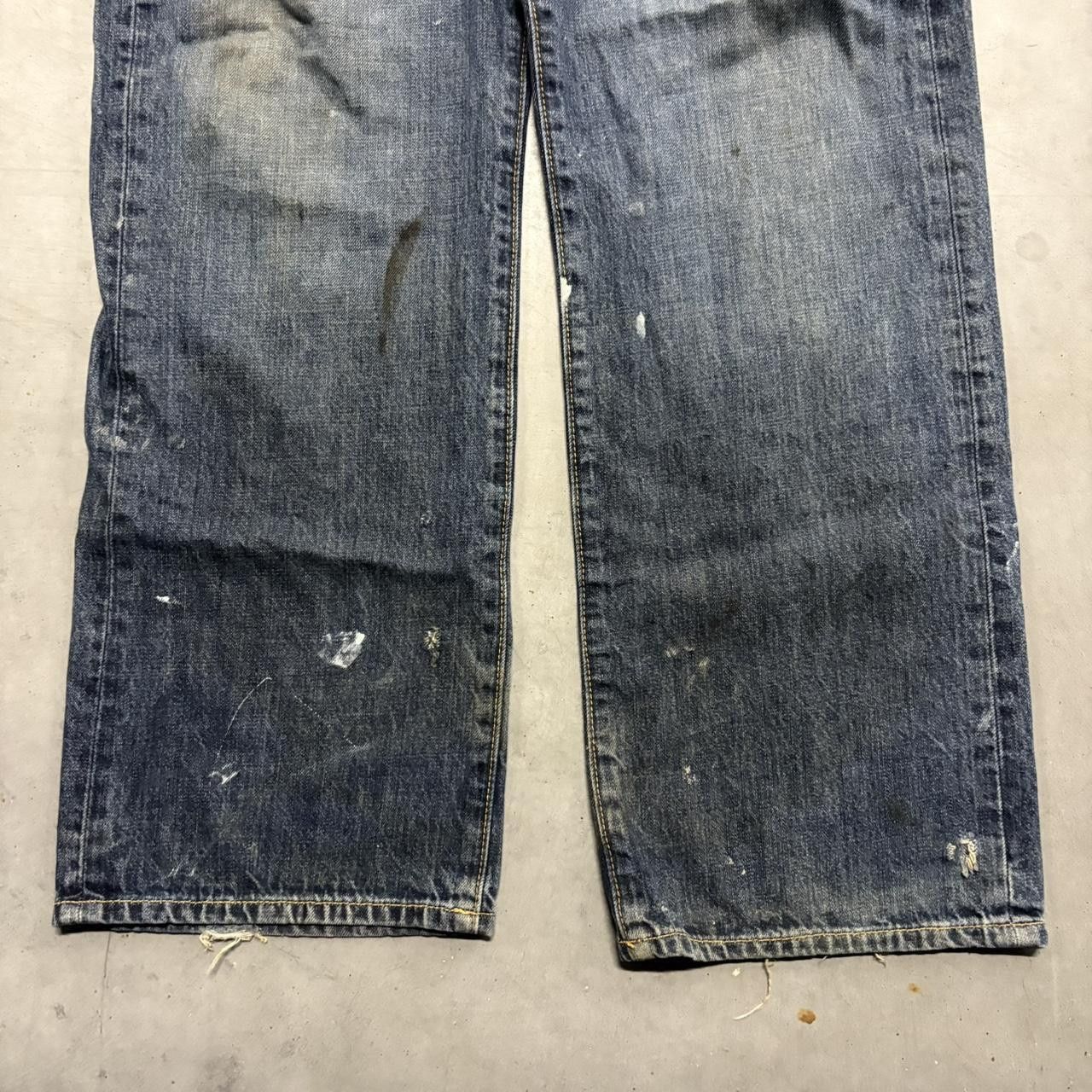 Gap Crazy Vintage Y2K/2000s Baggy Gap Relaxed Streetwear Dark Wash Denim Jeans! Size US 32 / EU 48 - 5 Thumbnail