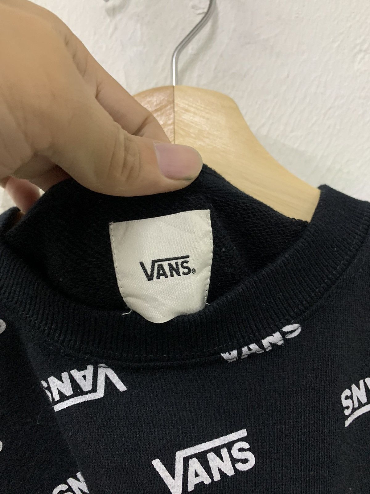 Vans Vans Repeated Logo Sweatshirt Size M / US 6-8 / IT 42-44 - 4 Thumbnail