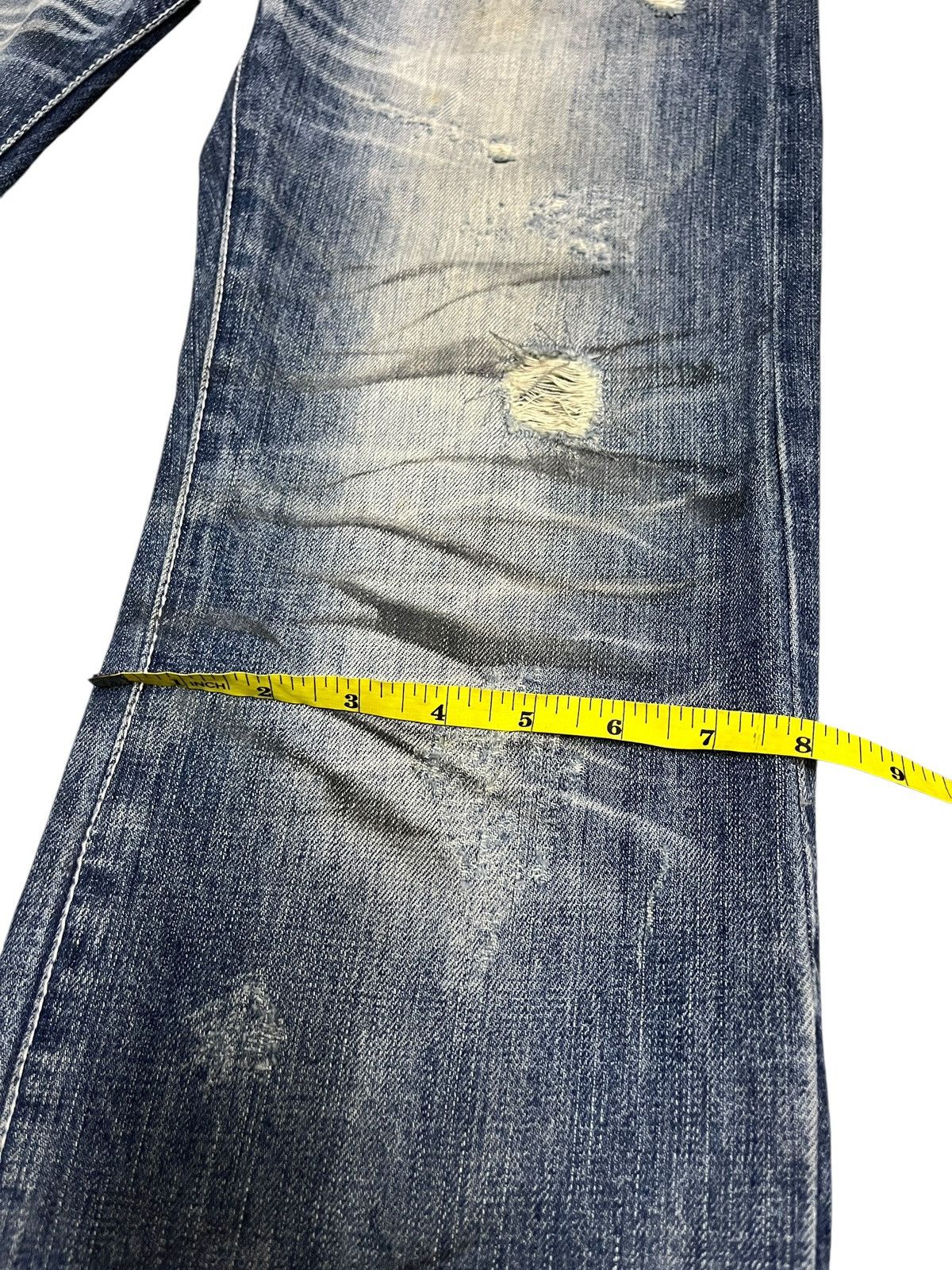 Neutral Infinity Clawmark Seditionaries Distressed Denim