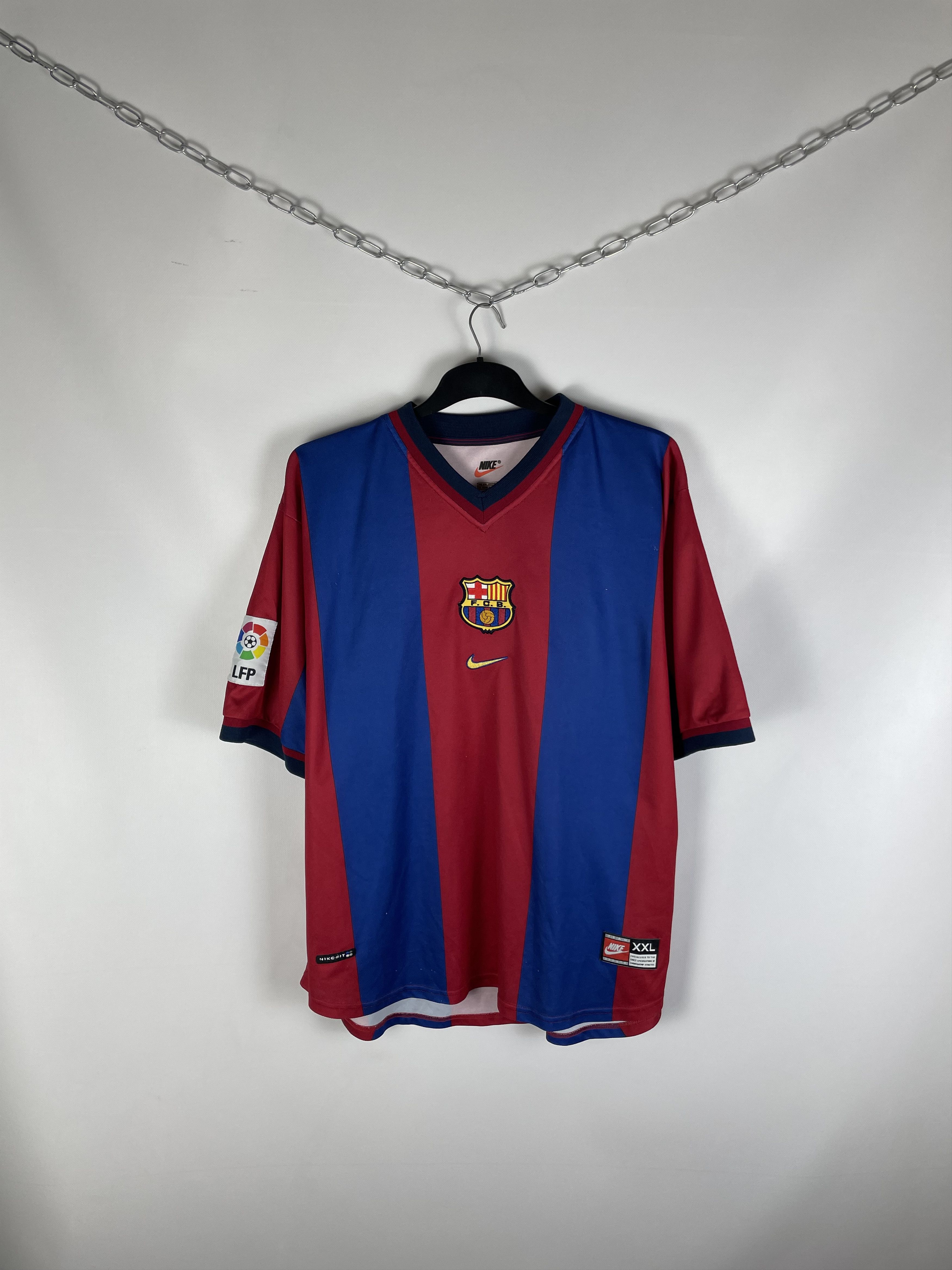 Nike Vintage Nike FC Barcelona T-shirt soccer jersey Size US XXL / EU 58 / 5 - 1 Thumbnail