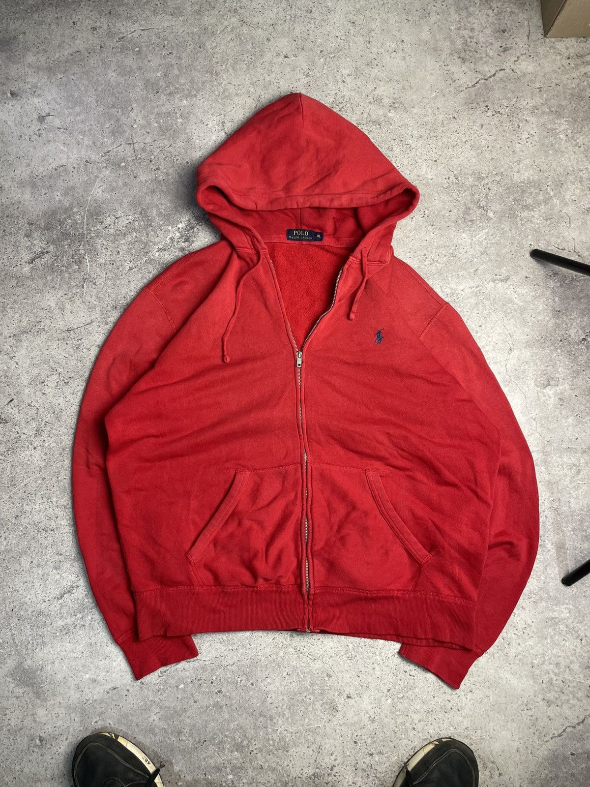 Polo Ralph Lauren Y2K Vintage Polo Ralph Lauren Zip Up Hoodie Streetwear Rare Size US XL / EU 56 / 4 - 1 Thumbnail