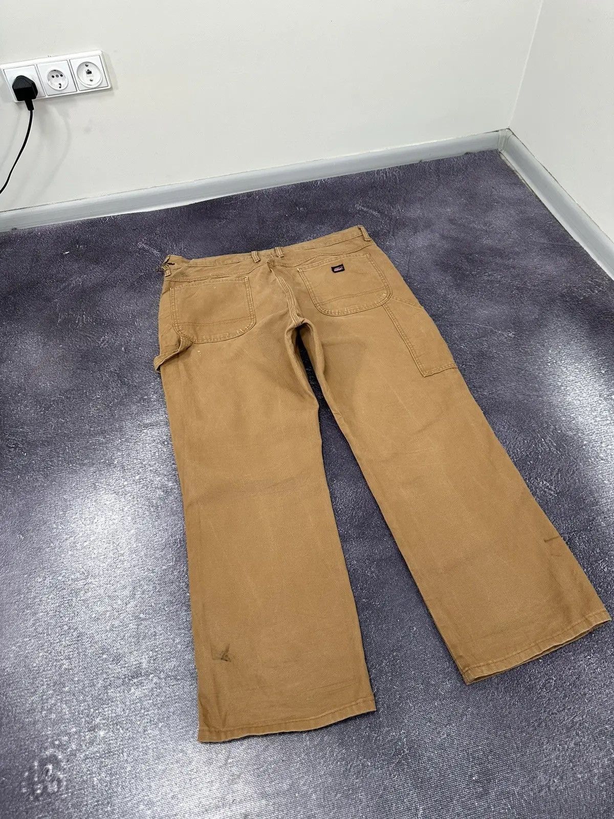 Dickies × Vintage Vintage Dickies Y2K Orange American Hype Baggy Pants Size US 40 / EU 56 - 3 Thumbnail