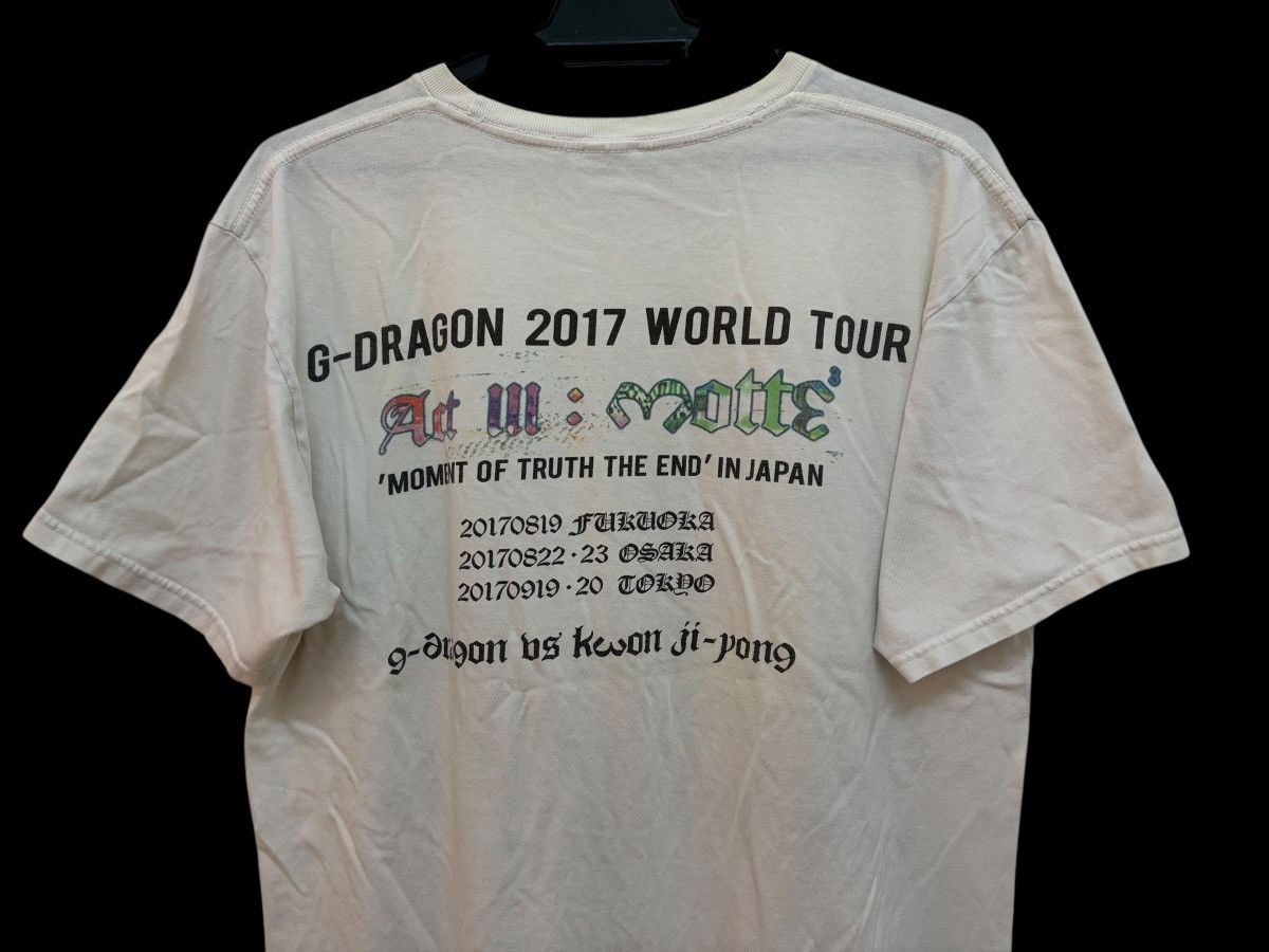 Band Tees G-DRAGON 2017 WORLD TOUR “MOMENT OF TRUTH END” IN JAPAN Size US M / EU 48-50 / 2 - 10 Thumbnail