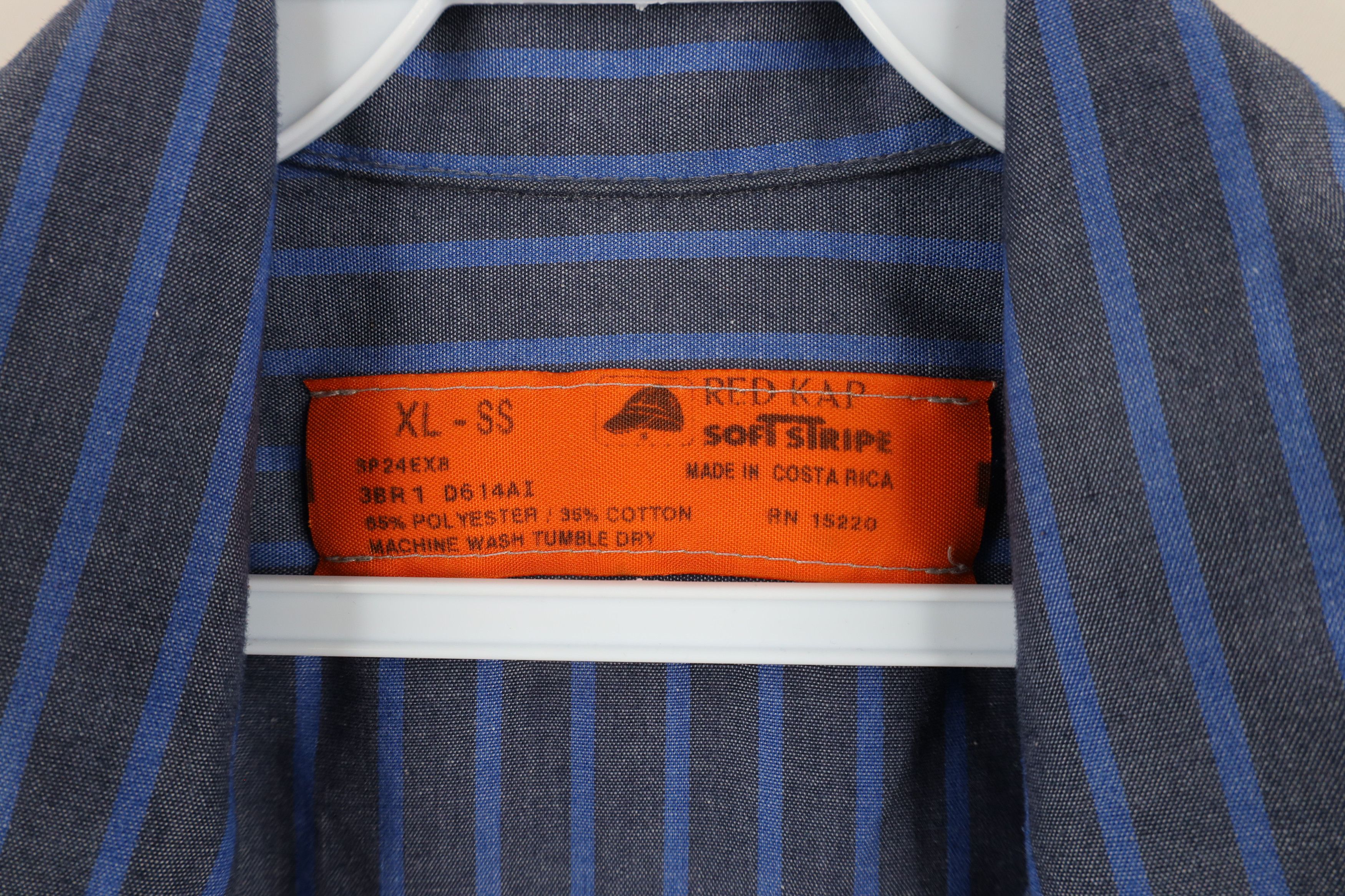 Vintage Vintage 90s Streetwear Workwear Mechanic Button Shirt Size US XL / EU 56 / 4 - 7 Thumbnail