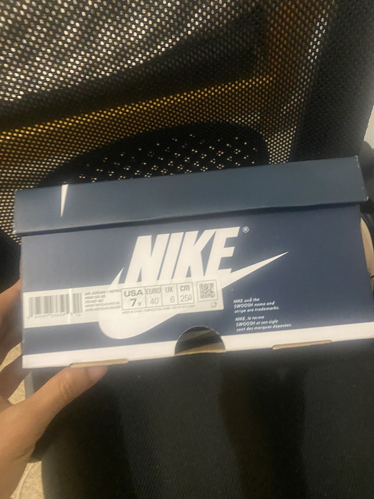 Jordan Brand Nike air Jordan 1 high midnight navy Size US 7 / EU 40 - 6 Thumbnail