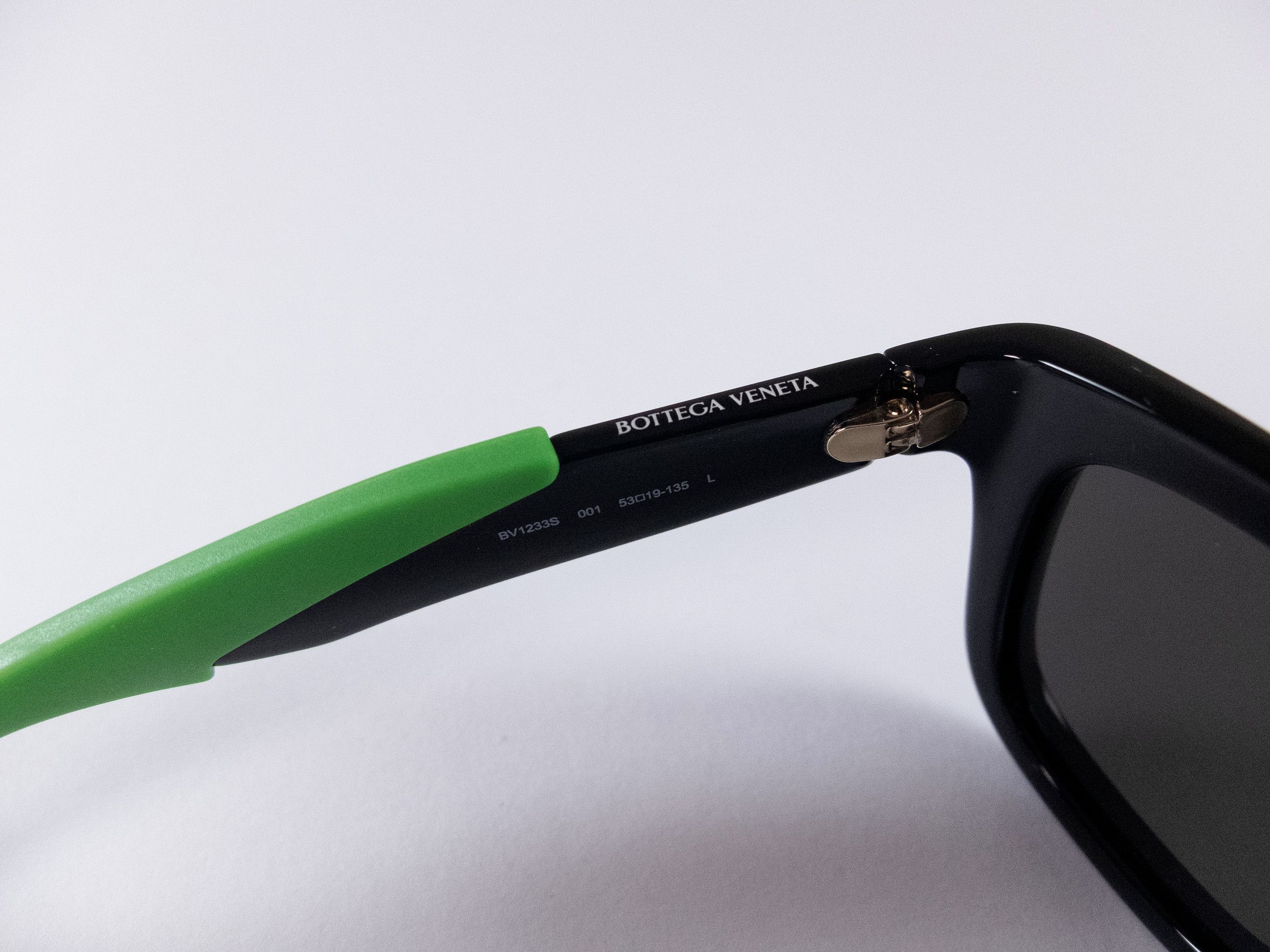 Bottega Veneta BOTTEGA VENETA black green square acetate sunglasses BV1233S Size ONE SIZE - 6 Thumbnail