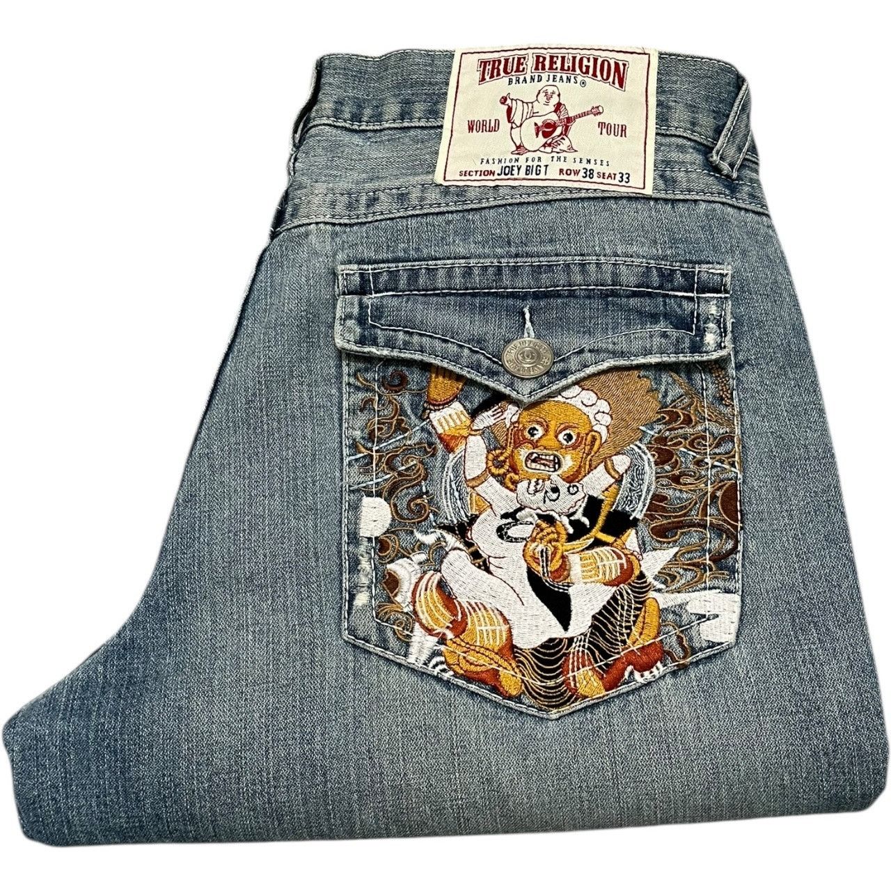 True Religion True Religion Kama Sutra Sex Embroidered Joey Big T
