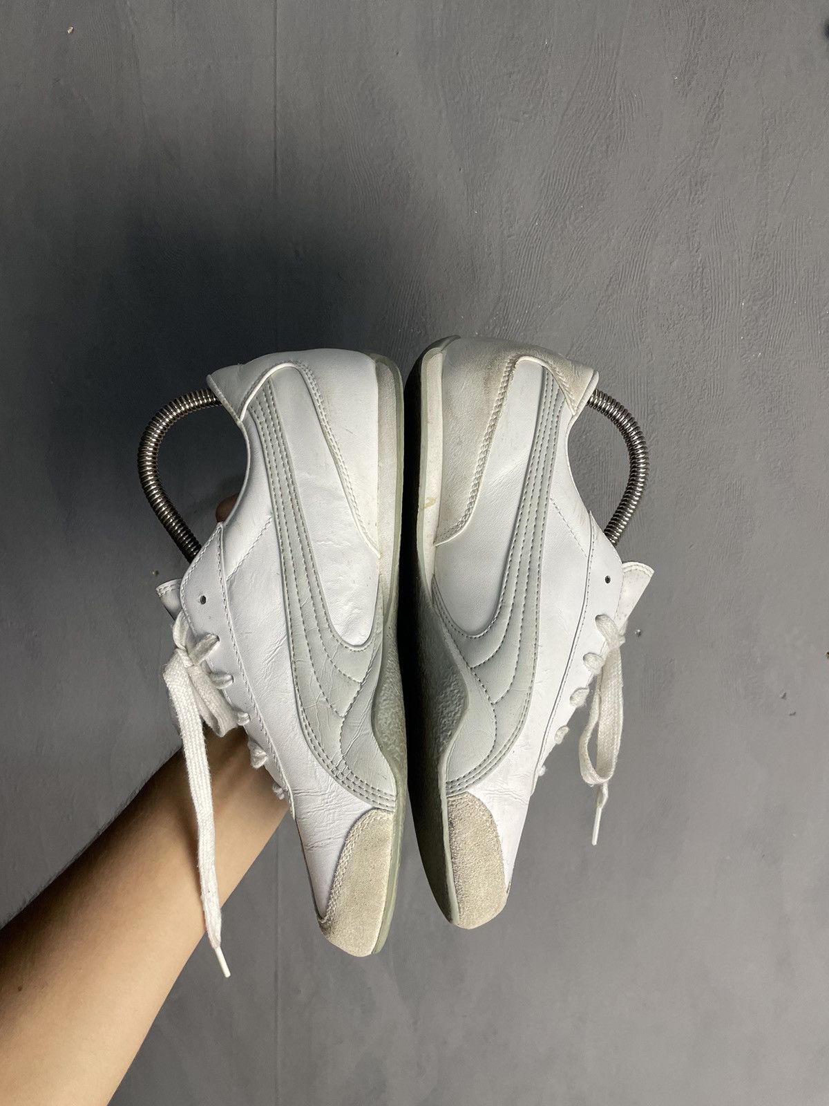 Puma Vintage Puma Speed Cat White Sneakers Size US 6.5 / EU 39-40 - 3 Thumbnail