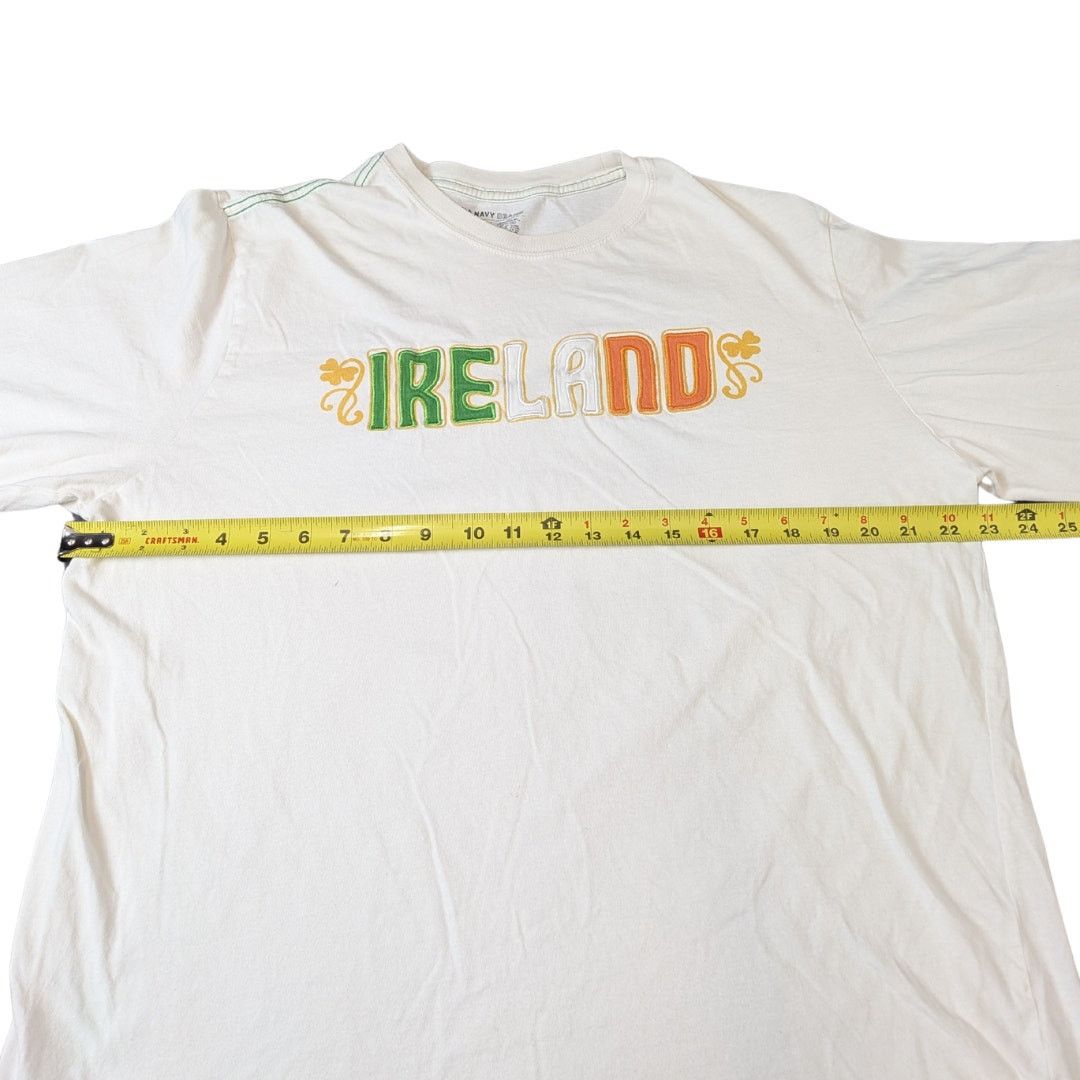 Old Navy Vintage Old Navy Long-Sleeve Embroidered Ireland Tee | XL Size US XL / EU 56 / 4 - 4 Thumbnail