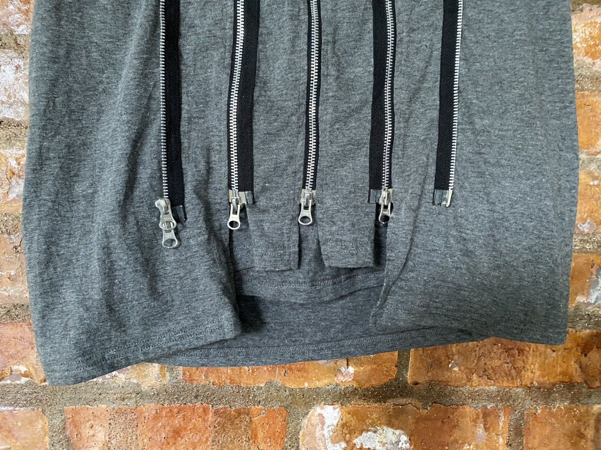 PPFM AW2005🔥Punk 2 piece combine transform hoodie + shirt zipper Size US M / EU 48-50 / 2 - 12 Thumbnail